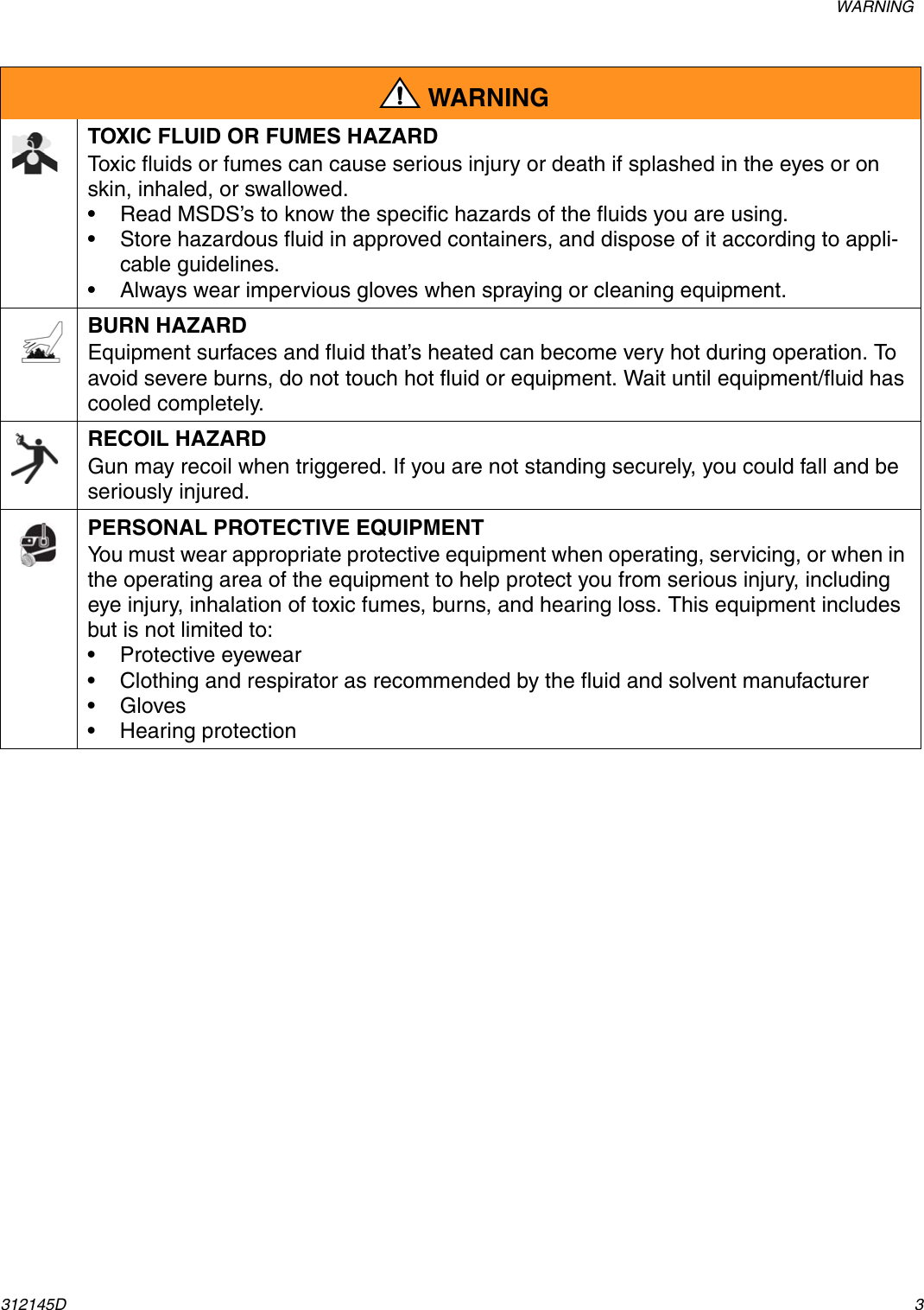 Page 3 of 12 - Graco-Inc Graco-Inc-312145D-Users-Manual- 312145D, XTR5 And XTR 7 Airless Spray Gun, English  Graco-inc-312145d-users-manual