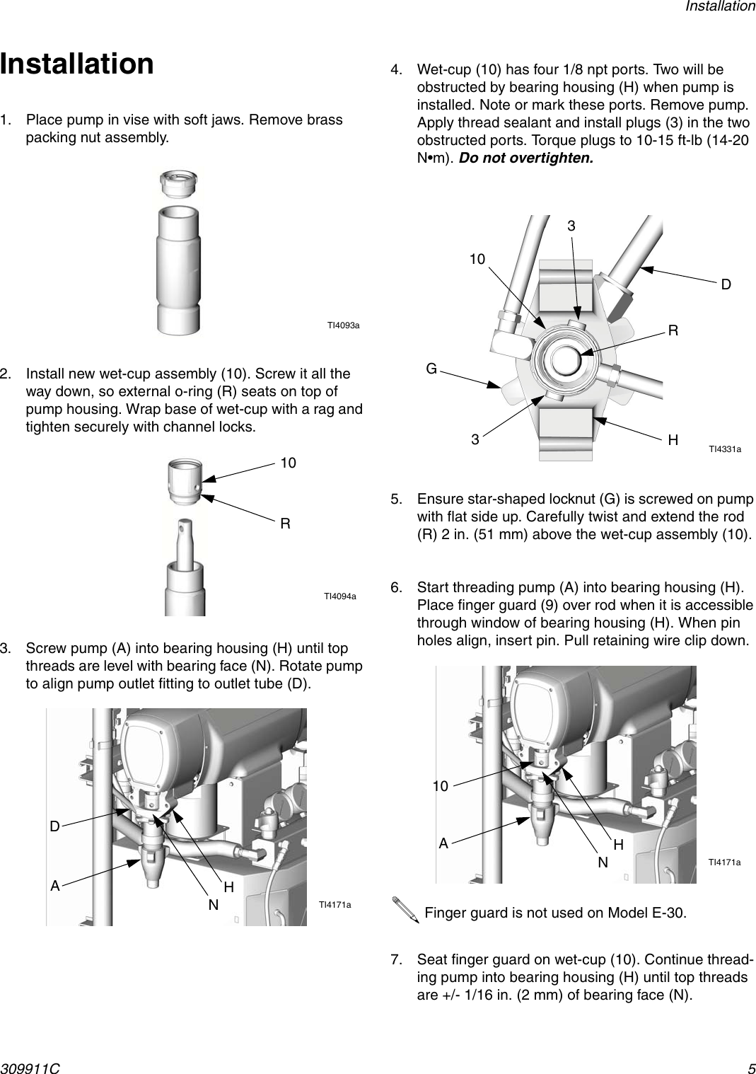 Page 5 of 10 - Graco 309911C Reactor Flush Kits, Instructions, English User Manual  To The 0a36accb-5834-4e52-829f-8752af31c042