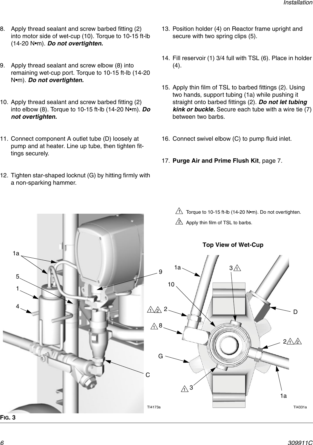 Page 6 of 10 - Graco 309911C Reactor Flush Kits, Instructions, English User Manual  To The 0a36accb-5834-4e52-829f-8752af31c042