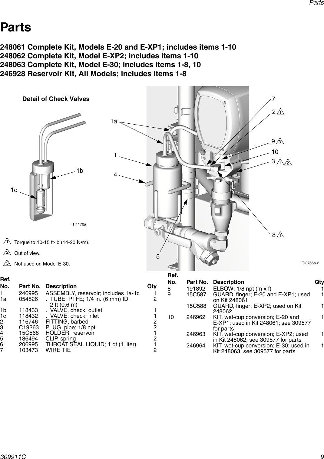 Page 9 of 10 - Graco 309911C Reactor Flush Kits, Instructions, English User Manual  To The 0a36accb-5834-4e52-829f-8752af31c042