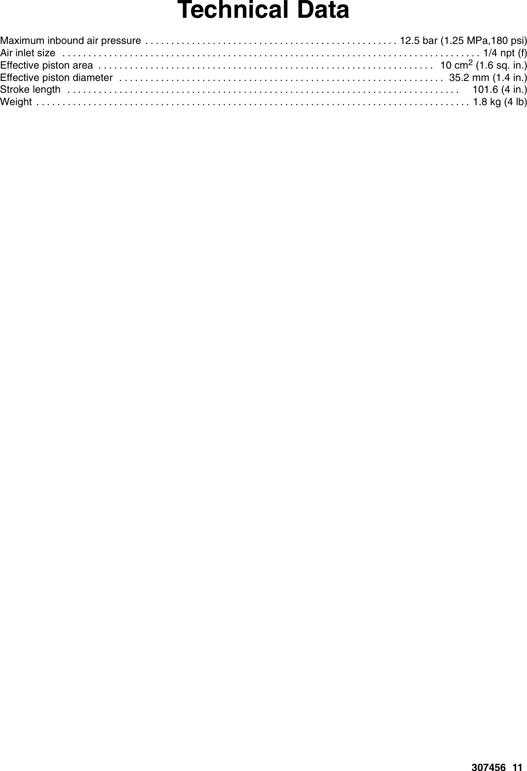 Page 11 of 12 - Graco Graco-307456U-Fast-Flo-Air-Motor-Users-Manual- 307456U, Fast-Flo Air Motor Instructions-Parts Manual, English  Graco-307456u-fast-flo-air-motor-users-manual