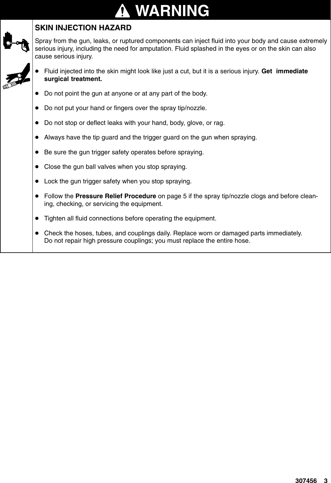 Page 3 of 12 - Graco Graco-307456U-Fast-Flo-Air-Motor-Users-Manual- 307456U, Fast-Flo Air Motor Instructions-Parts Manual, English  Graco-307456u-fast-flo-air-motor-users-manual