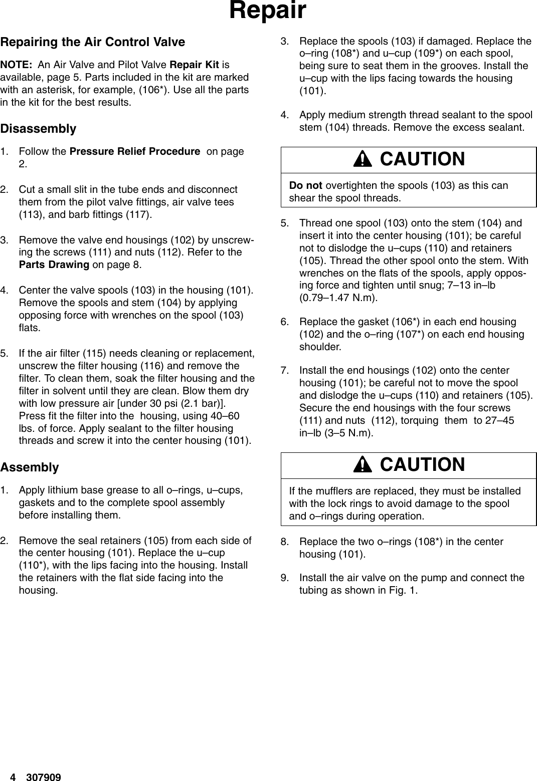 Page 4 of 10 - Graco Graco-307909B-The-Glutton-Pump-Conversion-Kits-Users-Manual- 307909B The Glutton Pump Conversion Kits  Graco-307909b-the-glutton-pump-conversion-kits-users-manual
