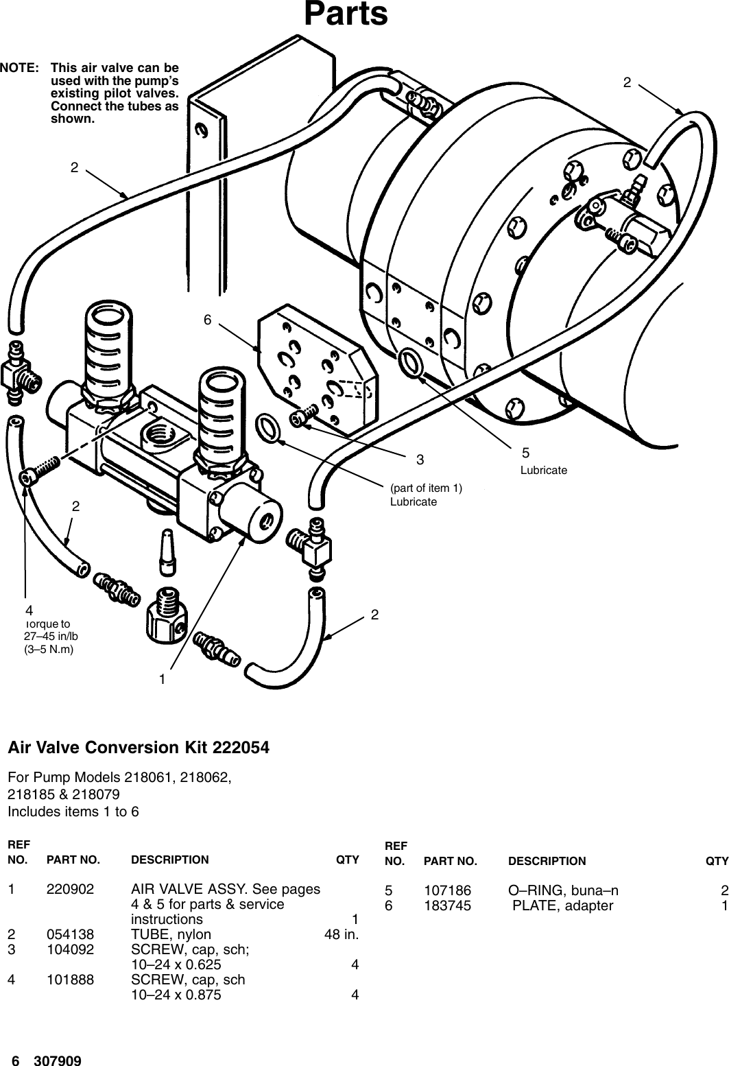 Page 6 of 10 - Graco Graco-307909B-The-Glutton-Pump-Conversion-Kits-Users-Manual- 307909B The Glutton Pump Conversion Kits  Graco-307909b-the-glutton-pump-conversion-kits-users-manual