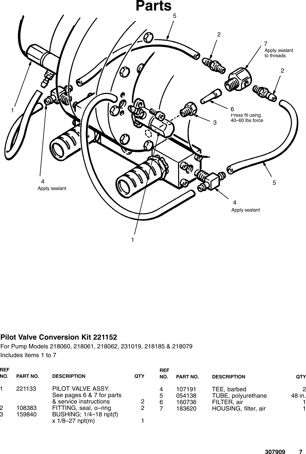 Page 7 of 10 - Graco Graco-307909B-The-Glutton-Pump-Conversion-Kits-Users-Manual- 307909B The Glutton Pump Conversion Kits  Graco-307909b-the-glutton-pump-conversion-kits-users-manual