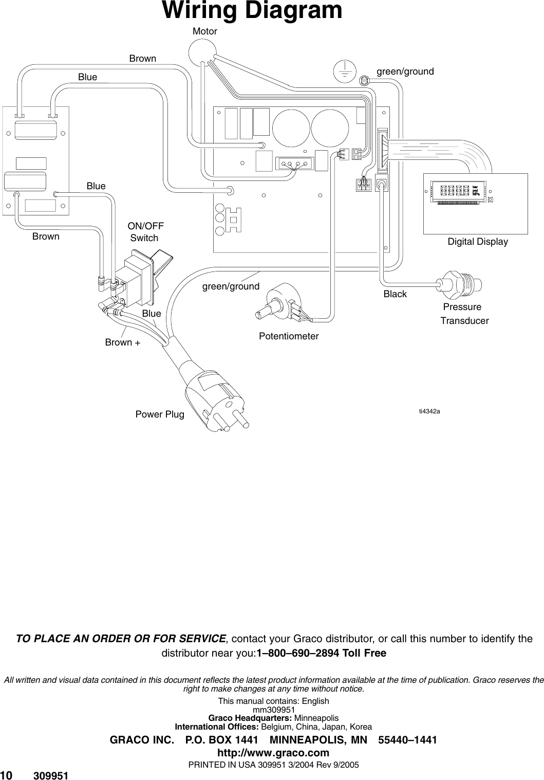 Page 10 of 10 - Graco Graco-309951E-Ultra-Max-Ii-695-795-1095-Parts-Users-Manual- 309951E Ultra Max II 695/795/1095 Parts  Graco-309951e-ultra-max-ii-695-795-1095-parts-users-manual