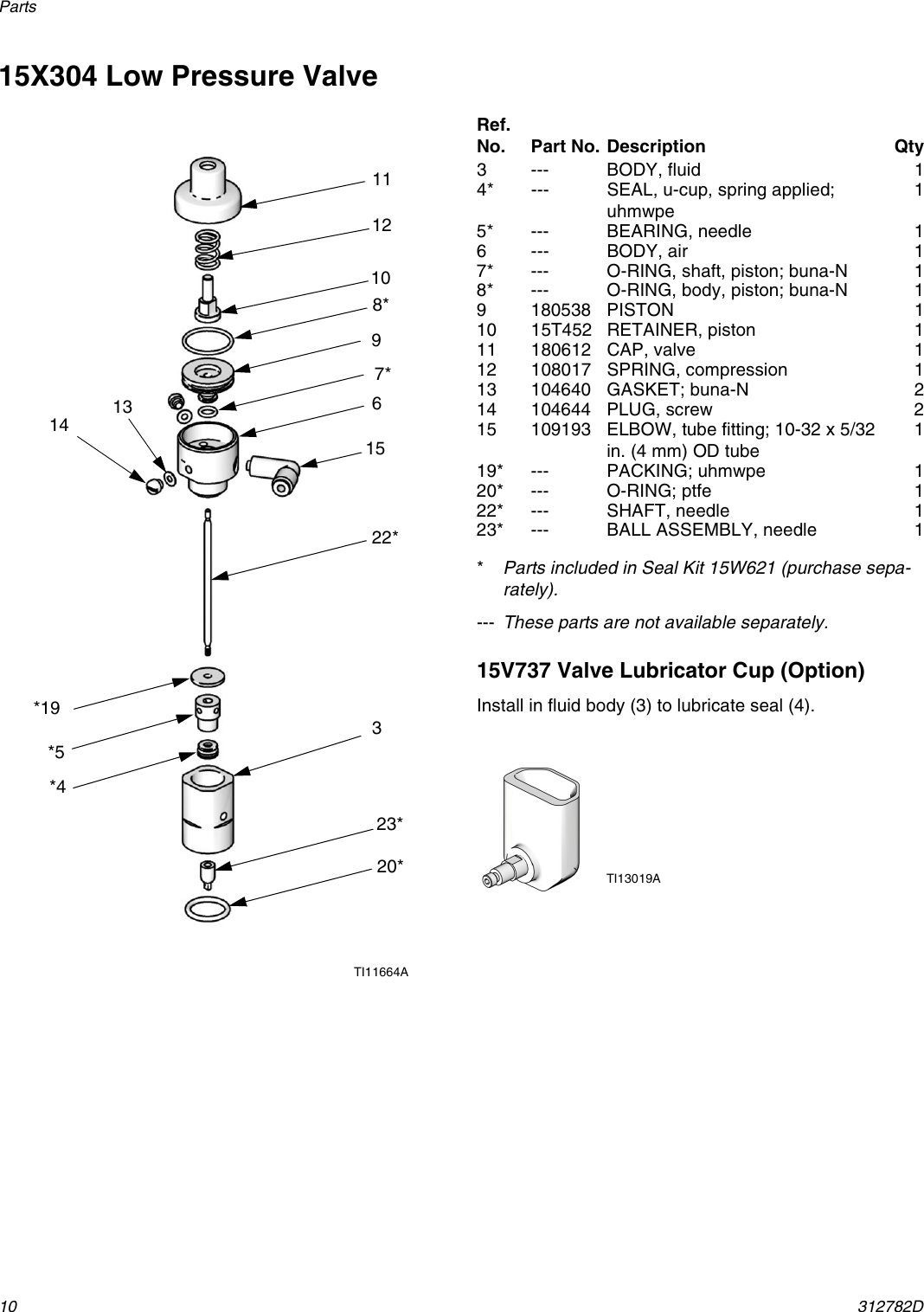 Graco 312782D Air Actuated Dispense Valve Users Manual Instruction ...