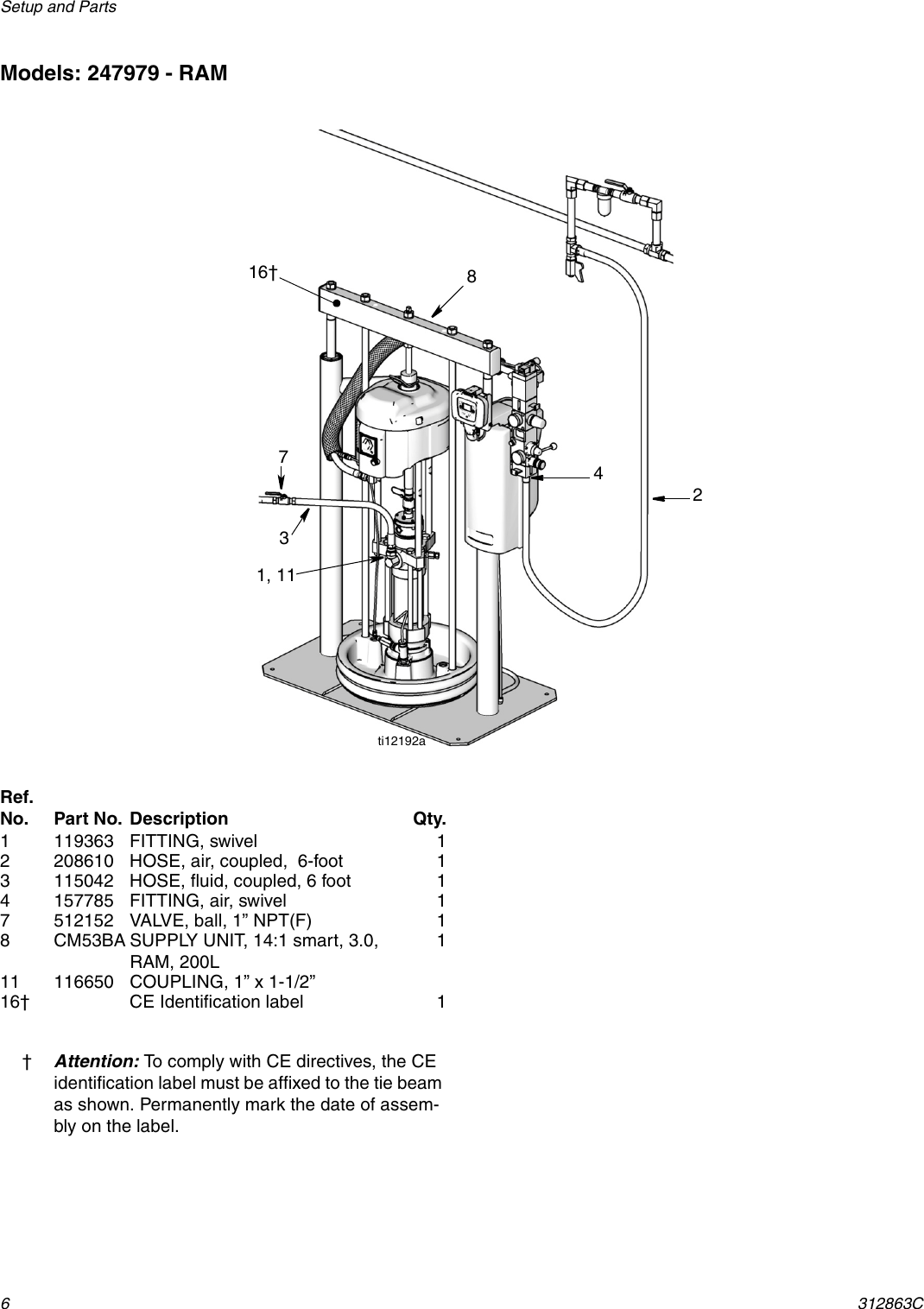 Page 6 of 10 - Graco Graco-312863C-Grease-Pump-System-En-Users-Manual- 312863C Grease Pump System, Instructions-Parts, EN  Graco-312863c-grease-pump-system-en-users-manual