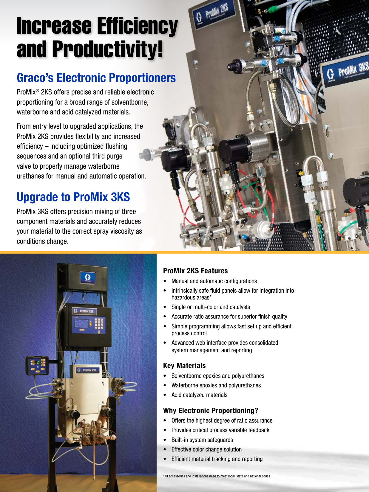 Page 2 of 12 - Graco Graco-339996En-D-Promix-2Ks-And-3Ks-Users-Manual- 339996EN-D ProMix 2KS And 3KS Brochure  Graco-339996en-d-promix-2ks-and-3ks-users-manual