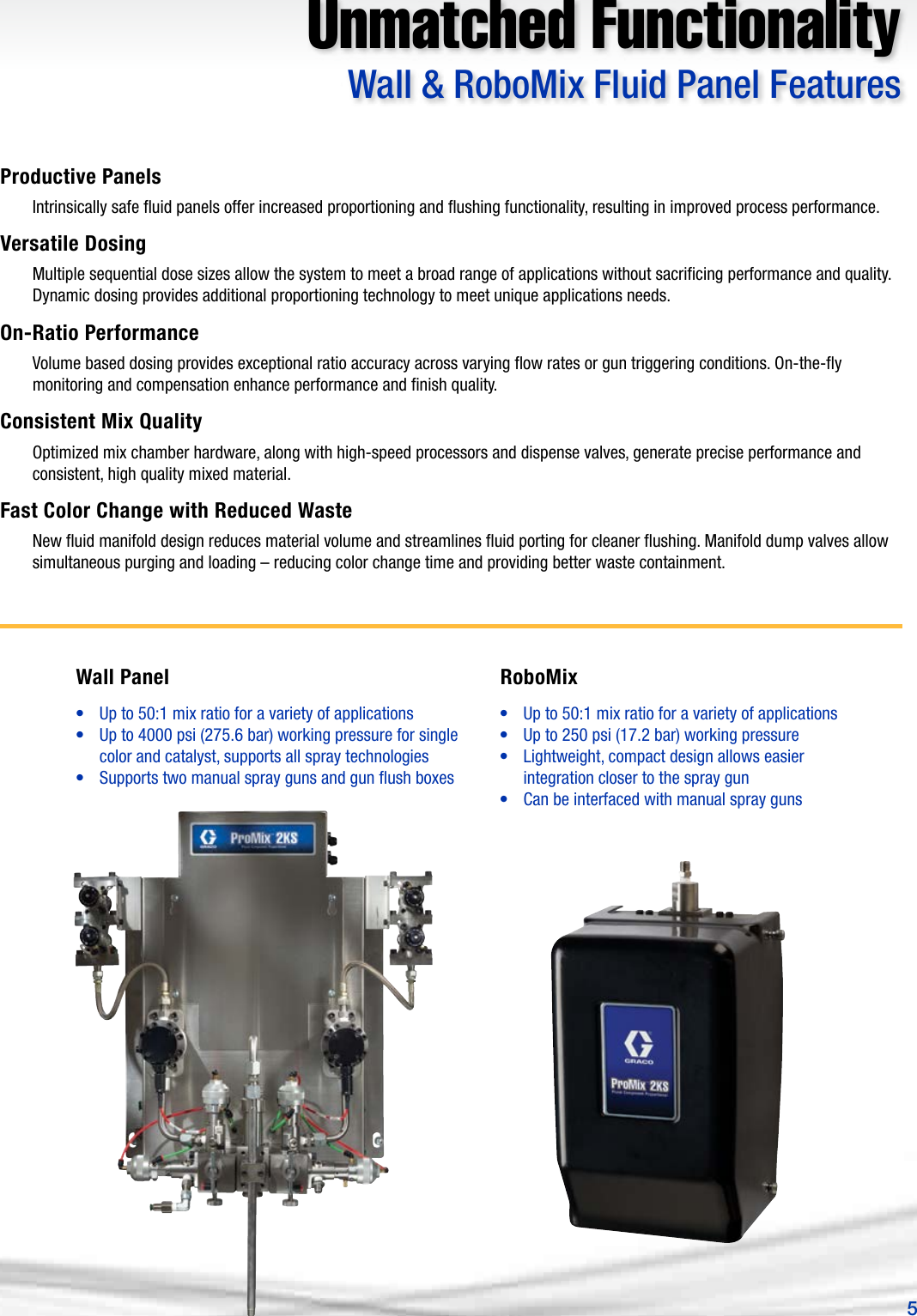 Page 5 of 12 - Graco Graco-339996En-D-Promix-2Ks-And-3Ks-Users-Manual- 339996EN-D ProMix 2KS And 3KS Brochure  Graco-339996en-d-promix-2ks-and-3ks-users-manual