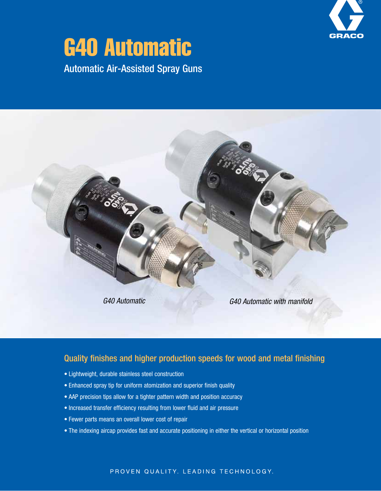 Page 1 of 4 - Graco Graco-344969En-G40-Users-Manual- 344969EN-A G40 Automatic Flyer Graco-344969en-g40-users-manual