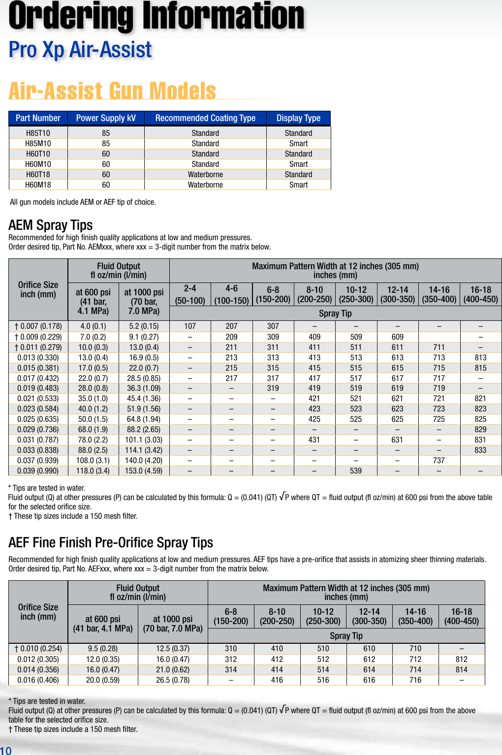 Page 10 of 12 - Graco Graco-345007En-B-Pro-Xp-Electrostatic-Gun-Users-Manual- 345007EN-B Pro Xp Electrostatic Gun Brochure  Graco-345007en-b-pro-xp-electrostatic-gun-users-manual