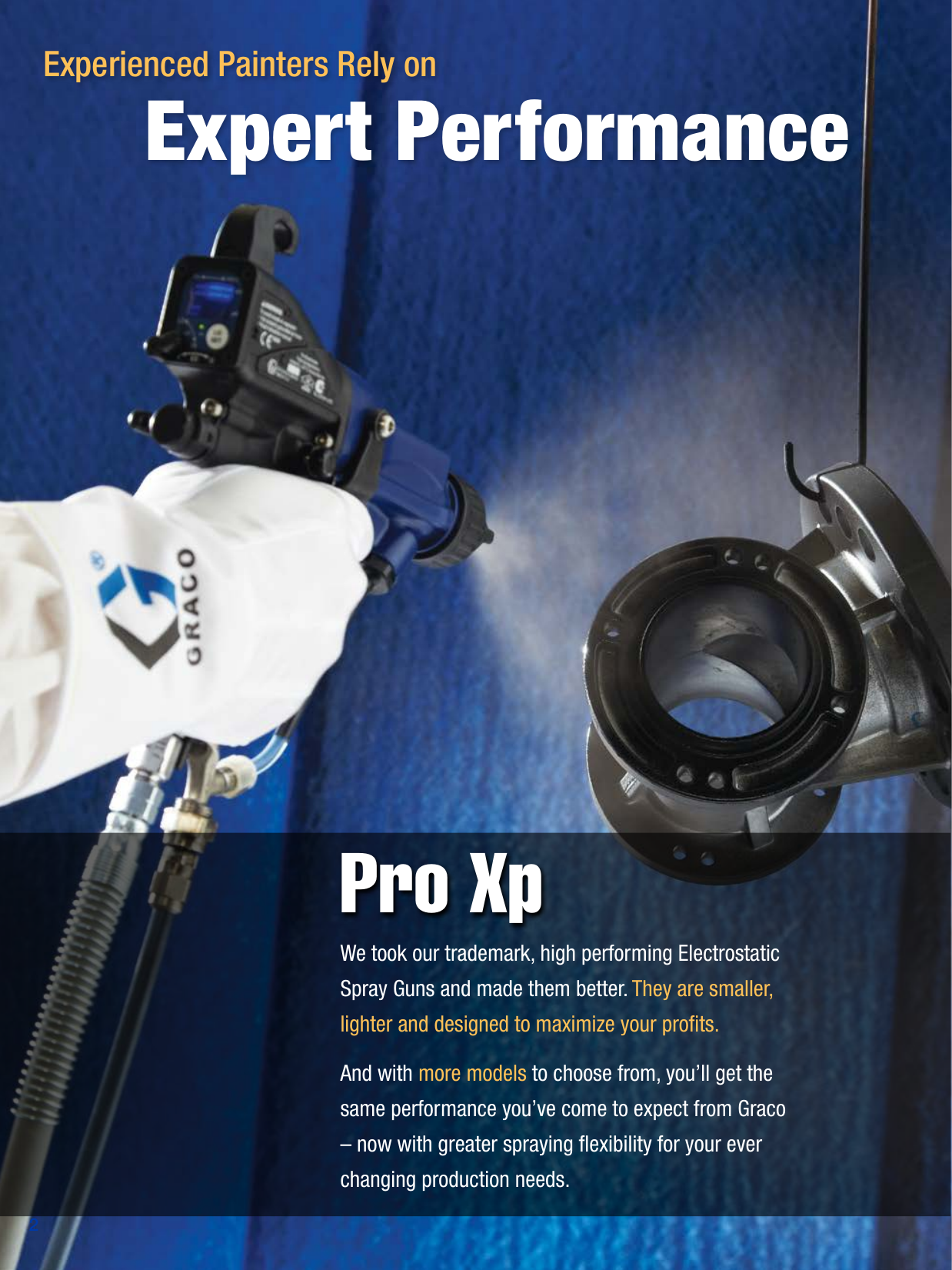 Page 2 of 12 - Graco Graco-345007En-B-Pro-Xp-Electrostatic-Gun-Users-Manual- 345007EN-B Pro Xp Electrostatic Gun Brochure  Graco-345007en-b-pro-xp-electrostatic-gun-users-manual