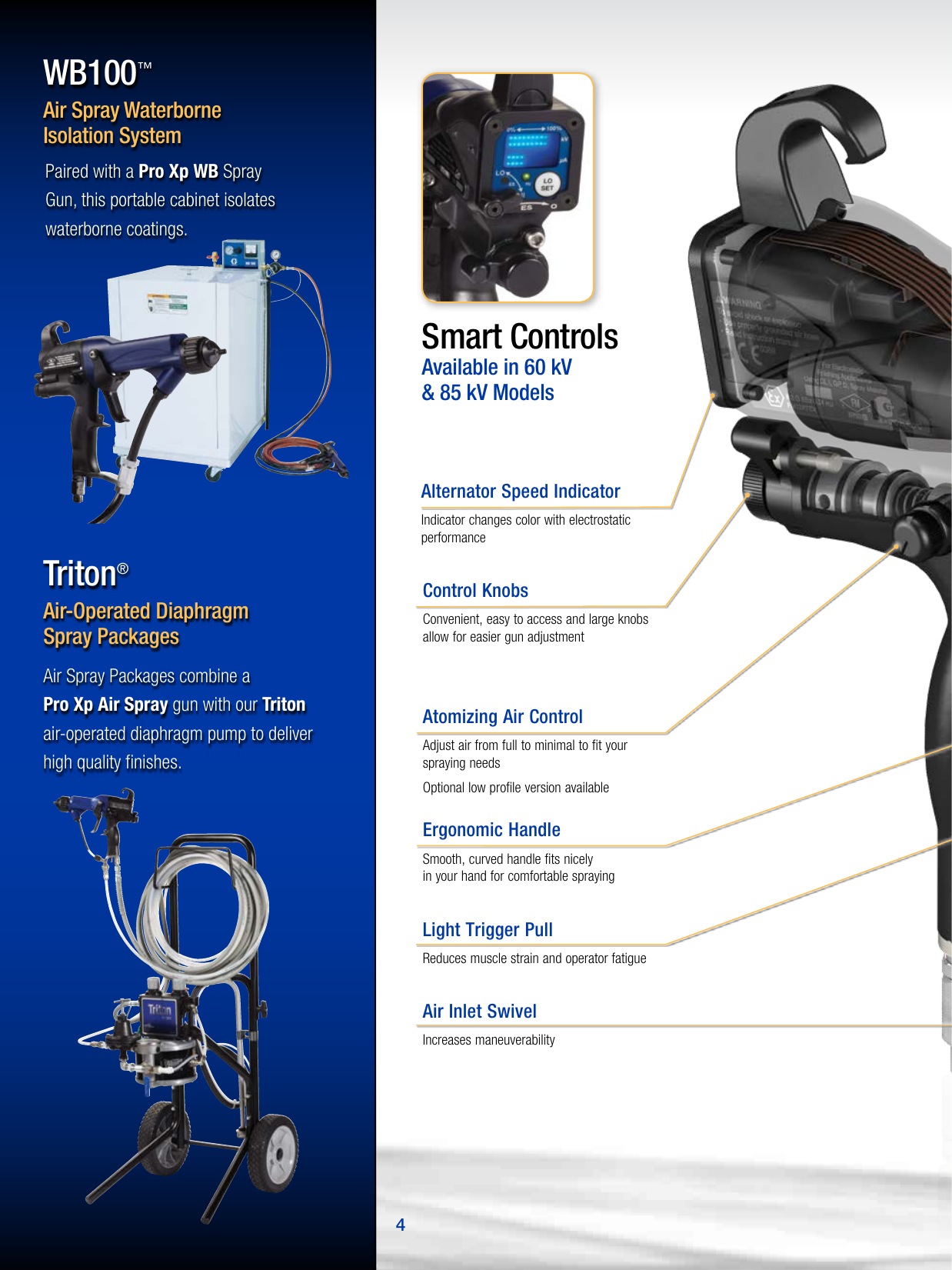 Page 4 of 12 - Graco Graco-345007En-B-Pro-Xp-Electrostatic-Gun-Users-Manual- 345007EN-B Pro Xp Electrostatic Gun Brochure  Graco-345007en-b-pro-xp-electrostatic-gun-users-manual