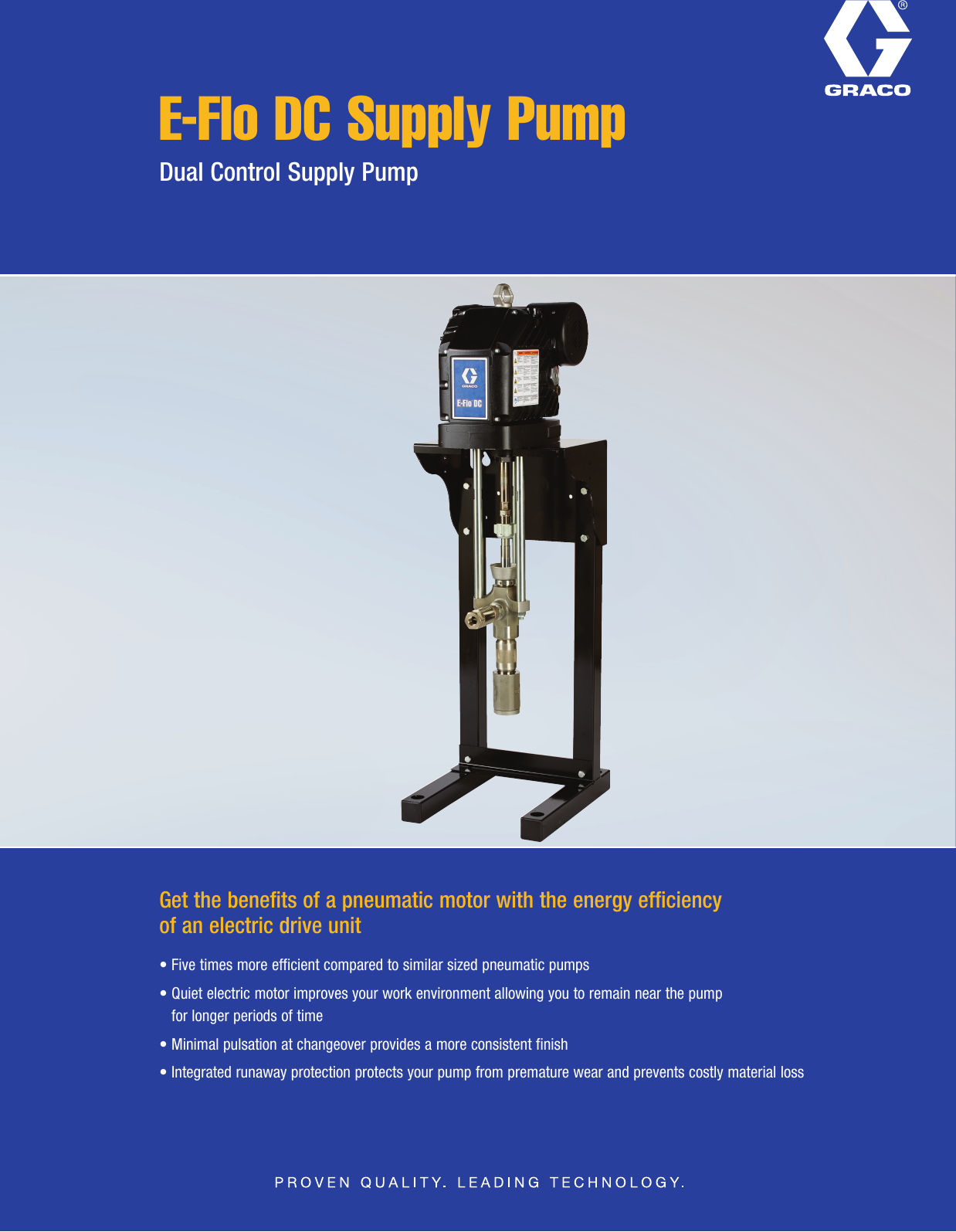 Page 1 of 2 - Graco Graco-345057En-A-E-Flo-Dc-2-Ball-Supply-Pump-Users-Manual- 345057EN-A E-Flo DC 2-Ball Supply Pump Flyer Graco-345057en-a-e-flo-dc-2-ball-supply-pump-users-manual