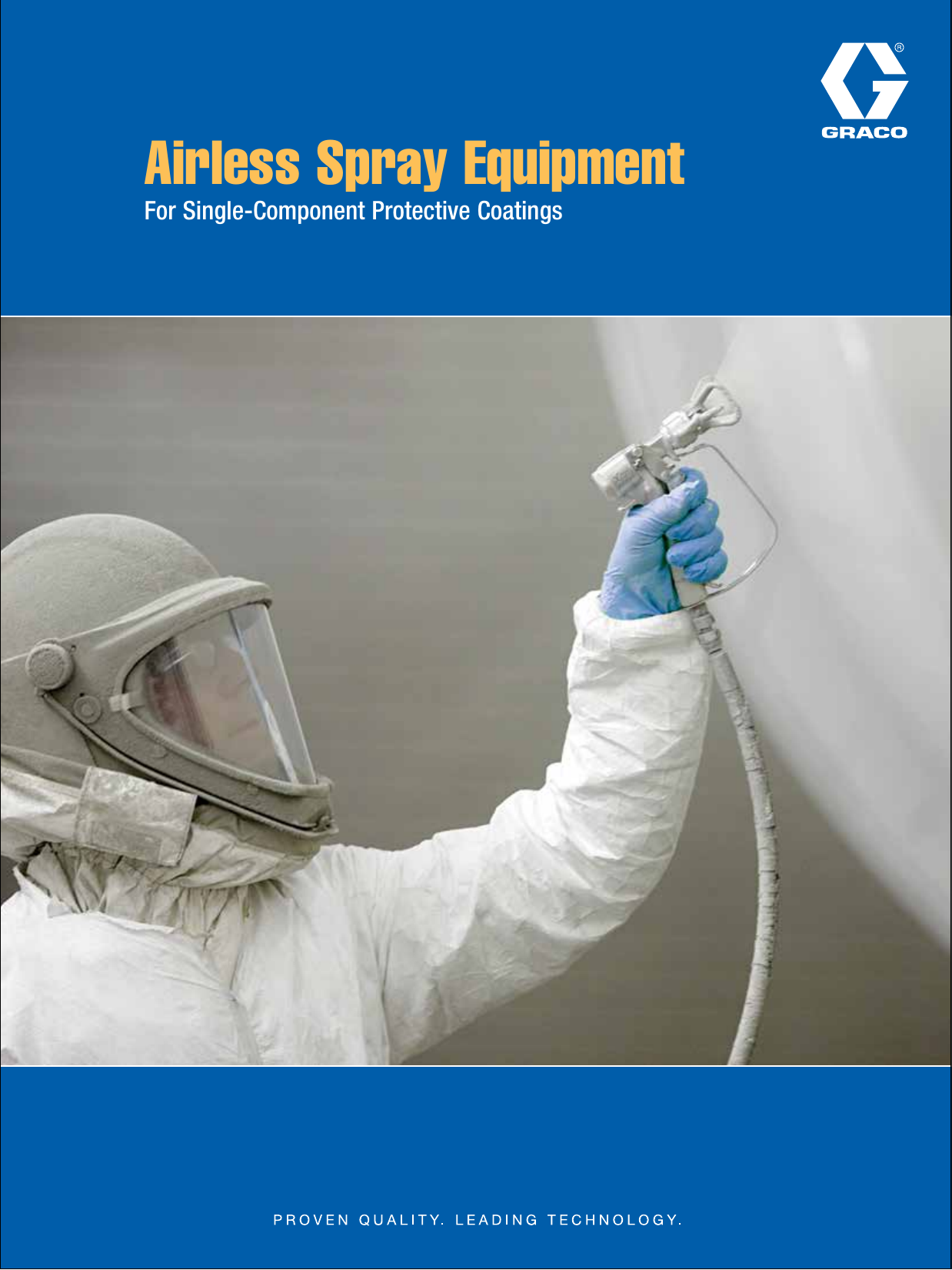 Page 1 of 12 - Graco Graco-349325En-A-Airless-Spray-Equipment-Users-Manual- 349325EN-A Airless Spray Equipment Brochure  Graco-349325en-a-airless-spray-equipment-users-manual