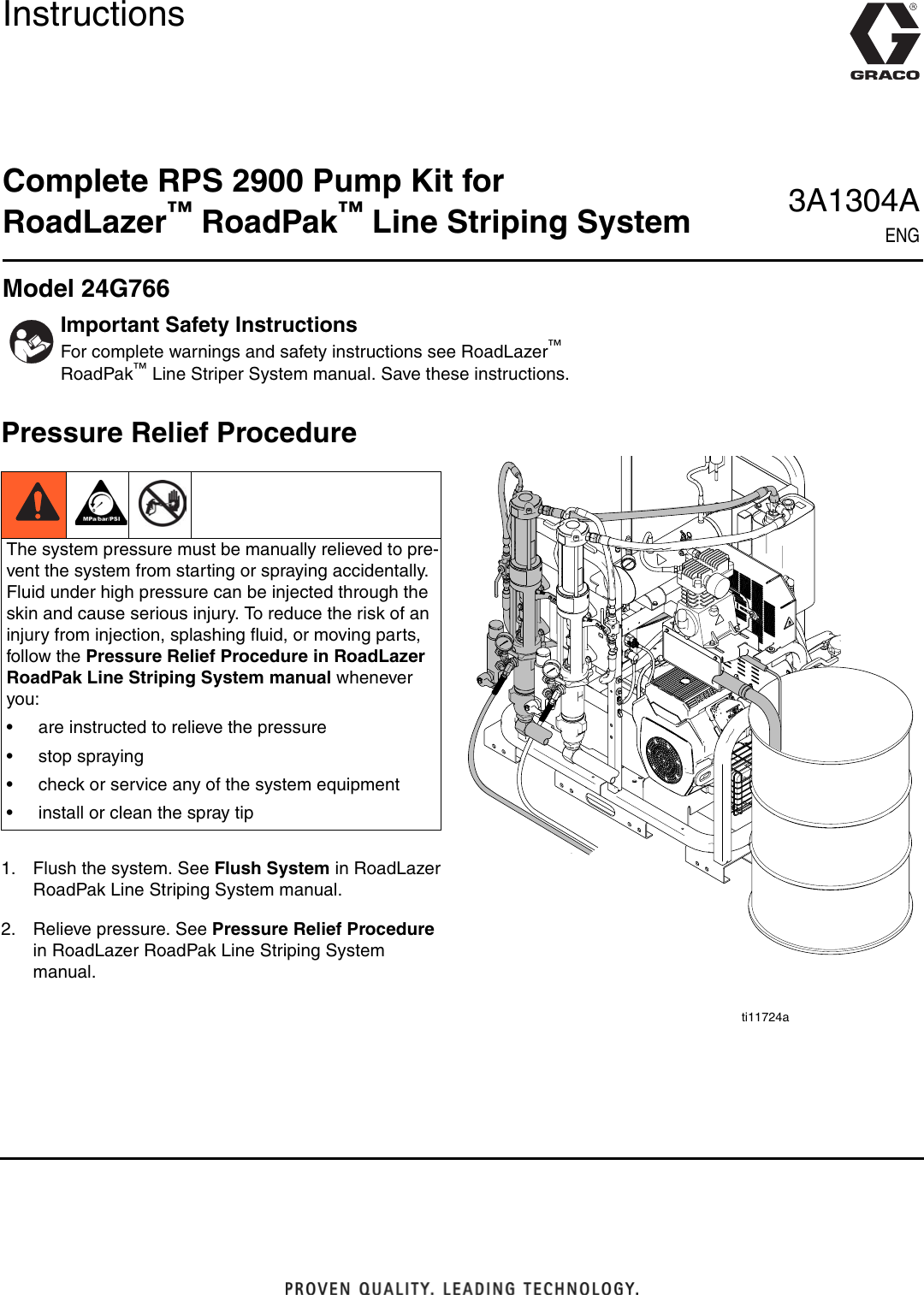 Page 1 of 6 - Graco Graco-3A1304A--Rps-2900-Pump-Kit-Users-Manual- 3A1304A -  RPS 2900 Pump Kit, Instructions, (English) Graco-3a1304a--rps-2900-pump-kit-users-manual