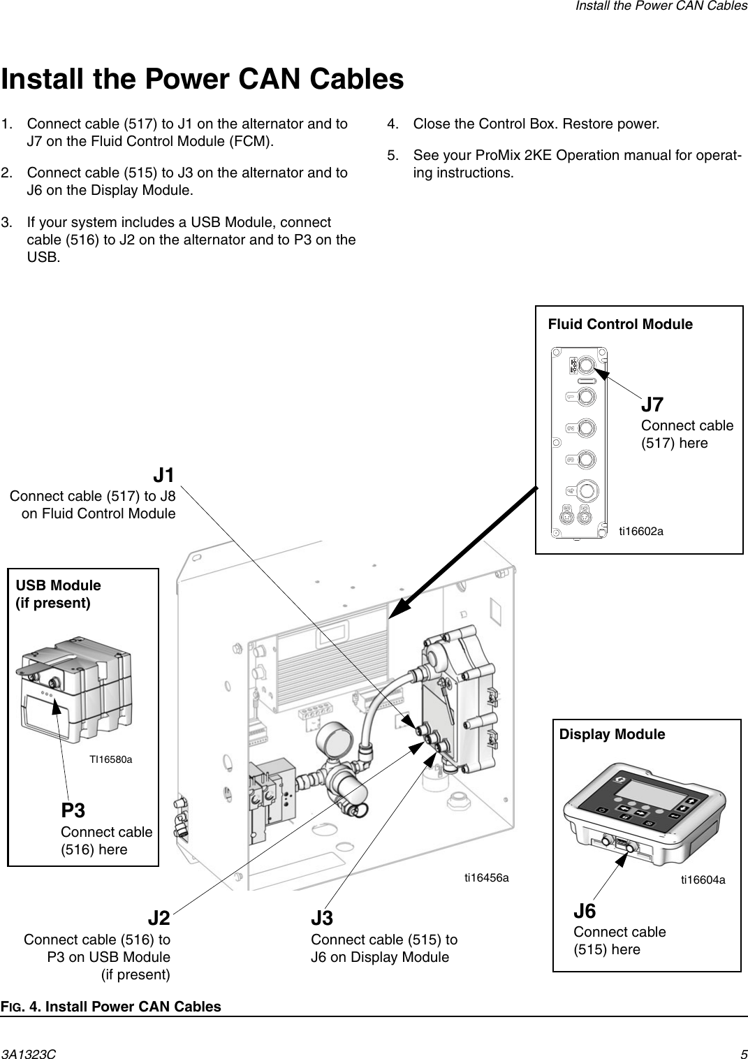 Page 5 of 6 - Graco Graco-3A1323C-Promix-2Ke-Alternator-Power-Conversion-Kit-Users-Manual- 3A1323C, ProMix 2KE Alternator Power Conversion Kit Instructions/Parts Manual, English  Graco-3a1323c-promix-2ke-alternator-power-conversion-kit-users-manual