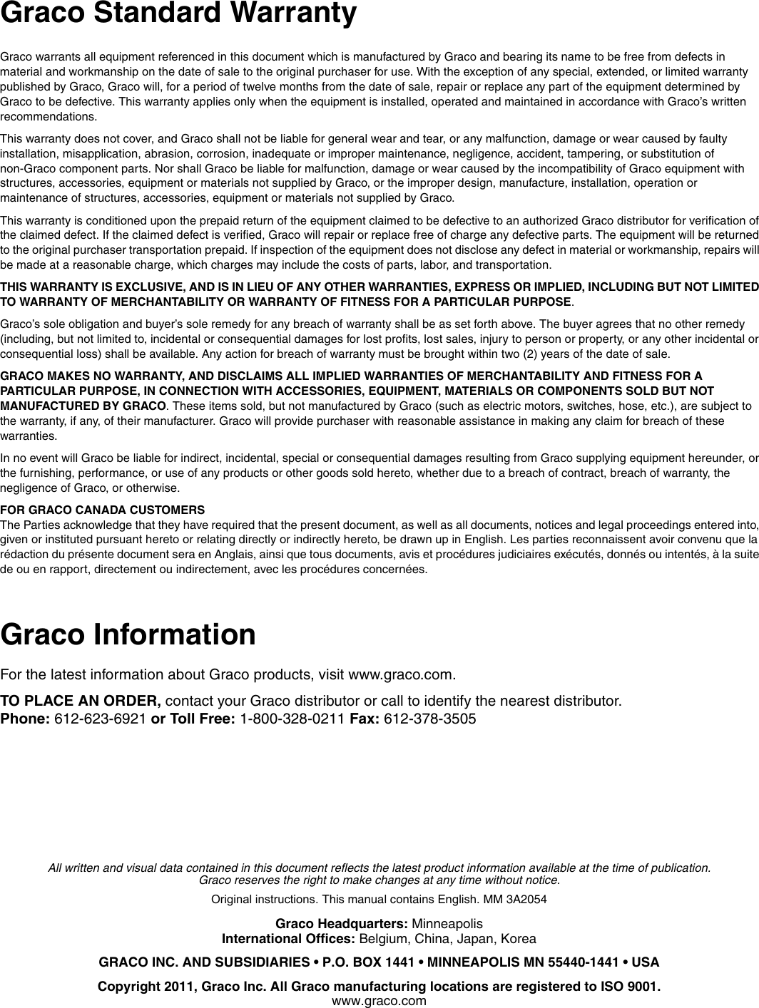 Page 4 of 4 - Graco Graco-3A2054A-Indy-Or-Formula-Adapter-Kit-Users-Manual- 3A2054A - INDy Or Formula Adapter Kit, Installation, English  Graco-3a2054a-indy-or-formula-adapter-kit-users-manual