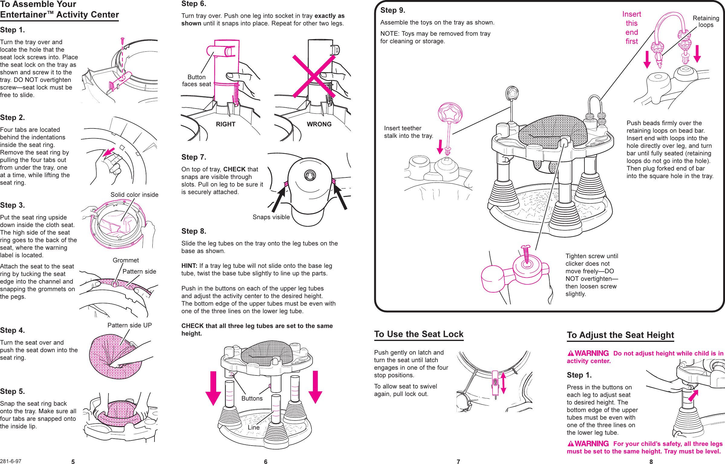 Page 2 of 3 - Graco Graco-4113-Users-Manual- 281-1  Graco-4113-users-manual