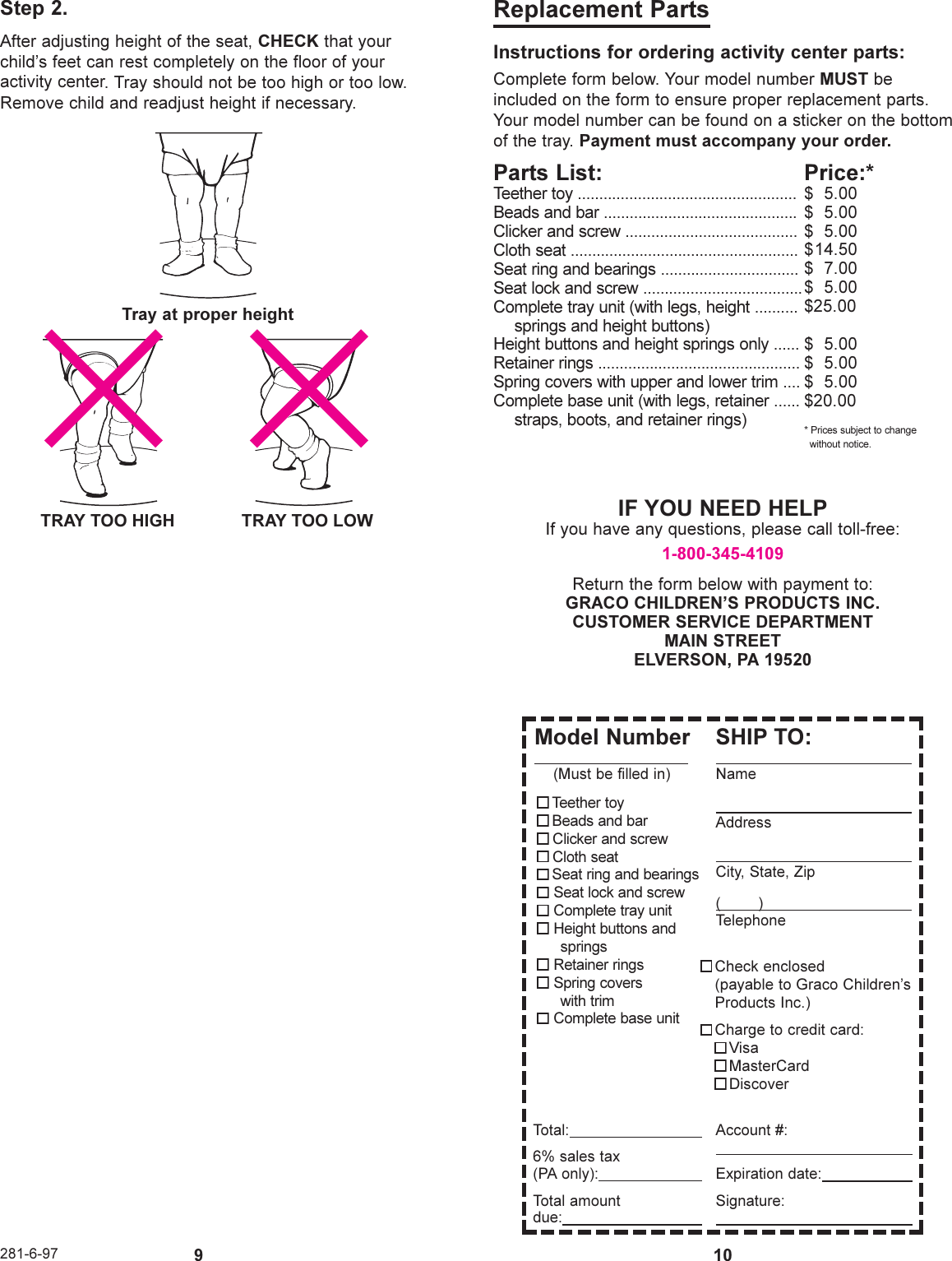 Page 3 of 3 - Graco Graco-4113-Users-Manual- 281-1  Graco-4113-users-manual