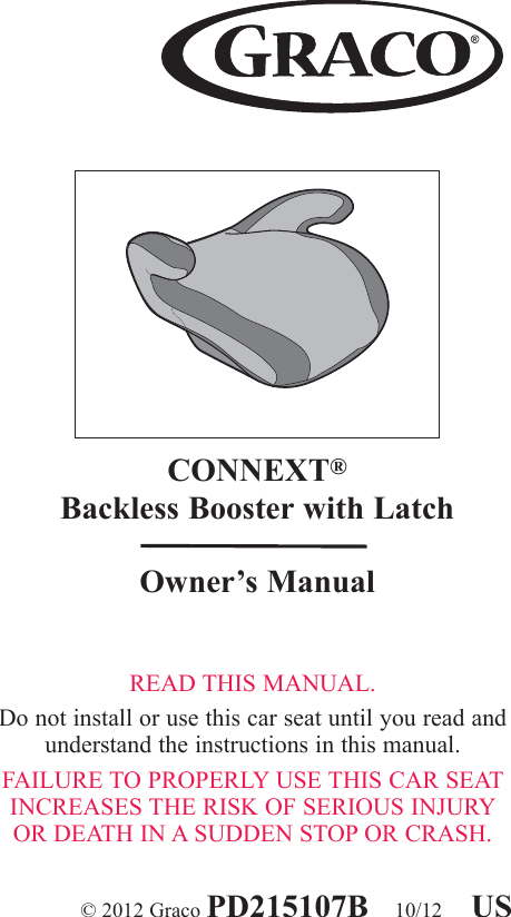 graco connext booster