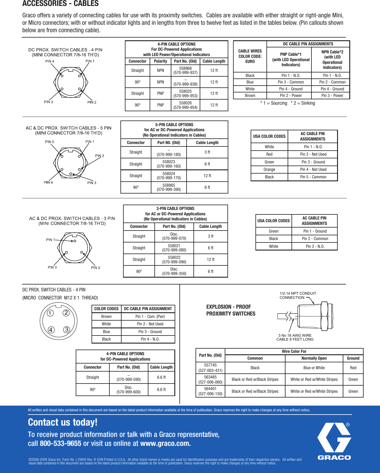 Page 4 of 4 - Graco Graco-Cycle-Indicator-Proximity-Switches-Users-Manual-  Graco-cycle-indicator-proximity-switches-users-manual