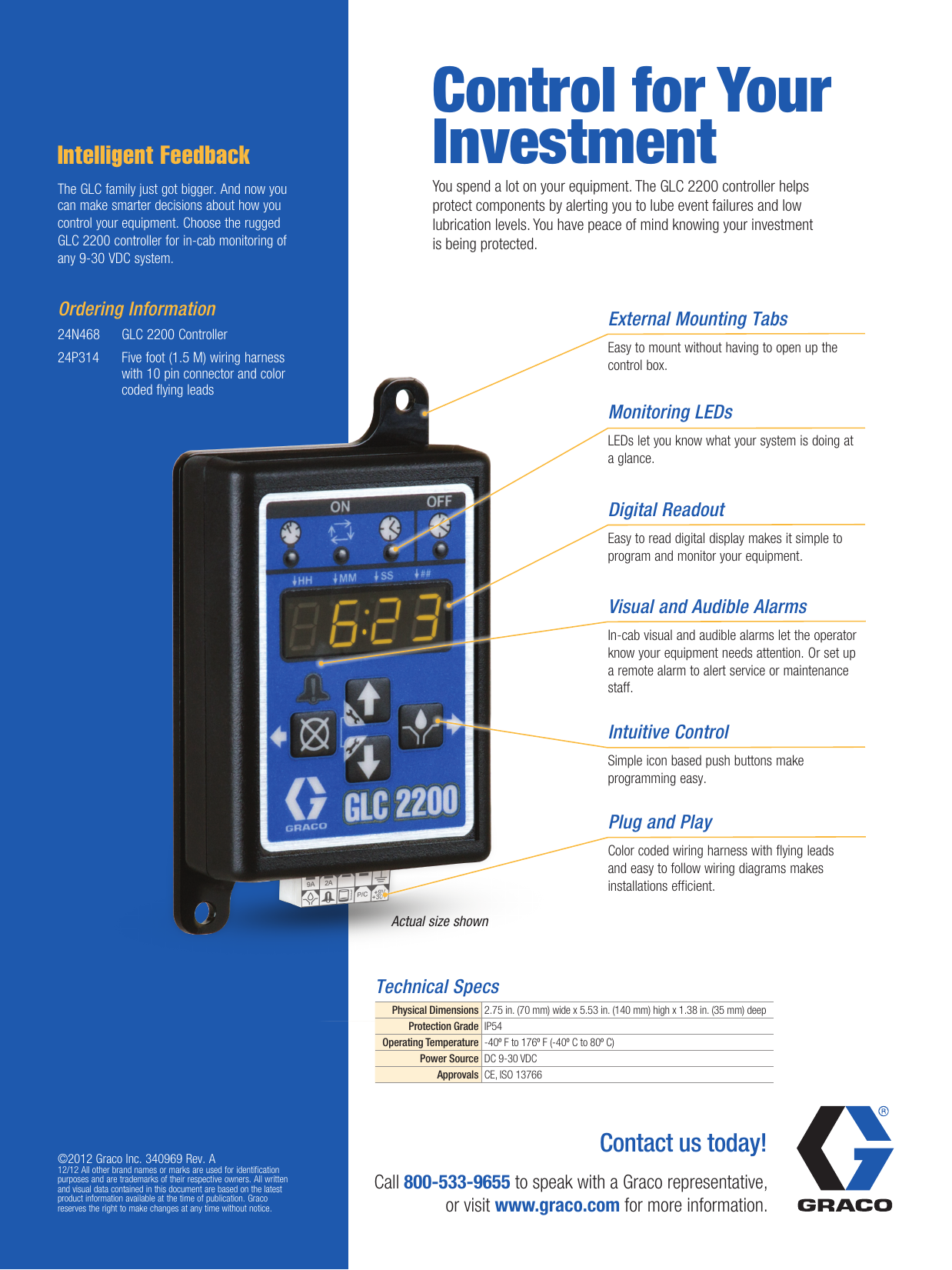 Page 2 of 2 - Graco Graco-Glc-2200-Controller-Users-Manual- GLC 2200 Controller  Graco-glc-2200-controller-users-manual