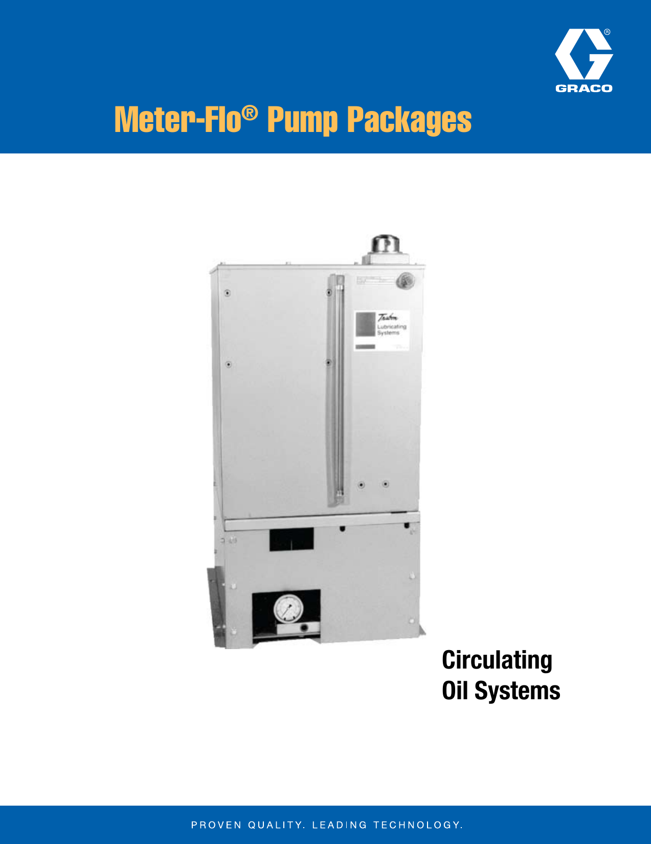 Page 1 of 8 - Graco Graco-Meter-Flo-Pump-Packages-Users-Manual-  Graco-meter-flo-pump-packages-users-manual