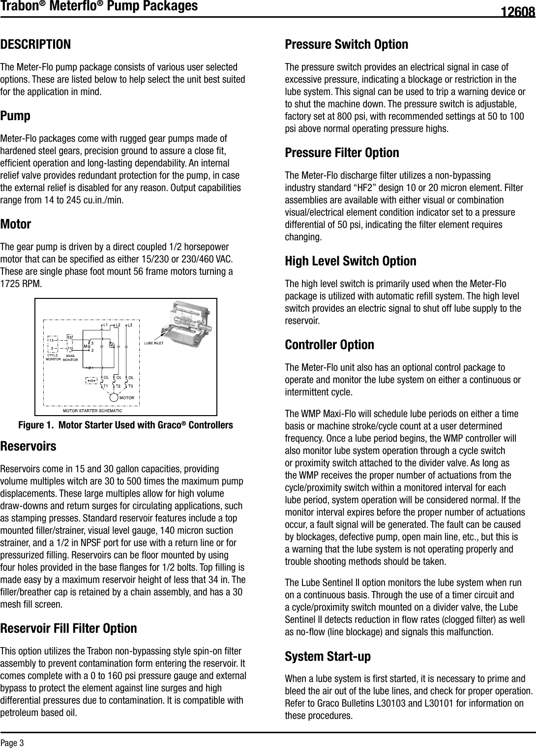 Page 3 of 8 - Graco Graco-Meter-Flo-Pump-Packages-Users-Manual-  Graco-meter-flo-pump-packages-users-manual