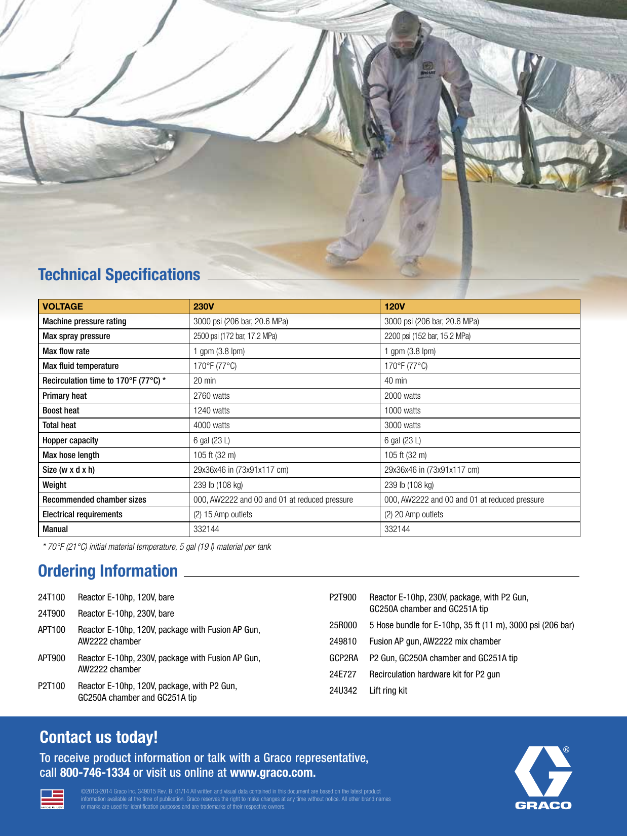 Page 4 of 4 - Graco Graco-Reactor-E-10Hp-Users-Manual- Reactor E-10hp Flyer  Graco-reactor-e-10hp-users-manual