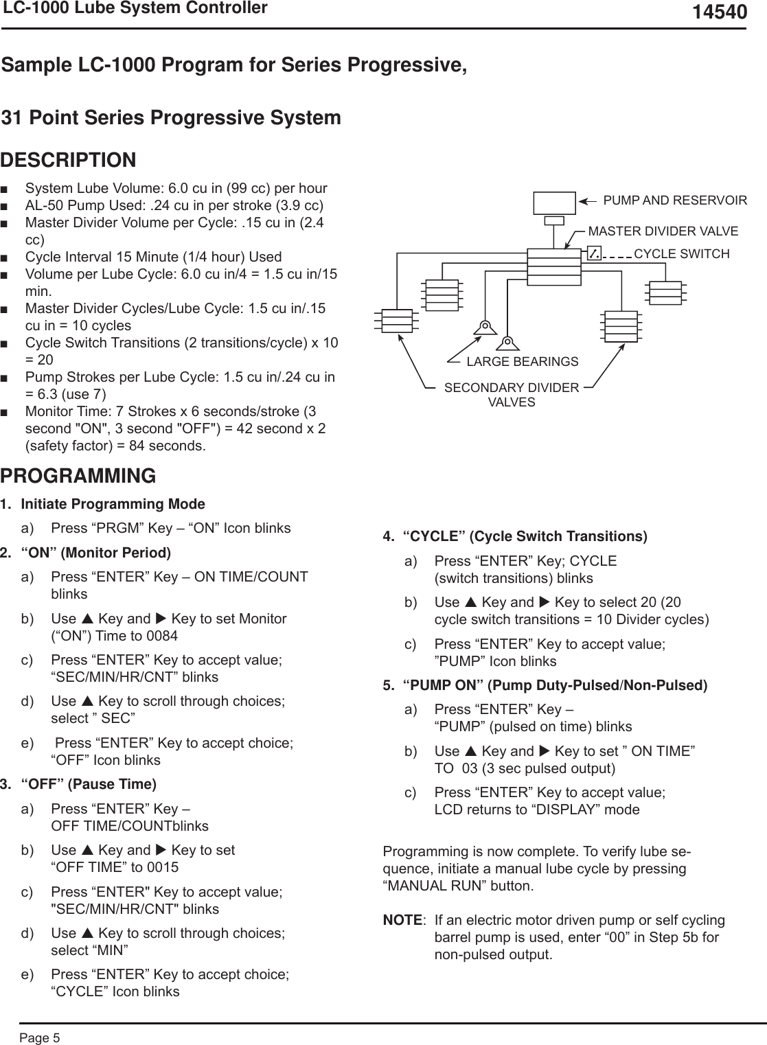 Page 5 of 8 - Graco Graco-Trabon-Lc-1000-Users-Manual- 14540  Graco-trabon-lc-1000-users-manual