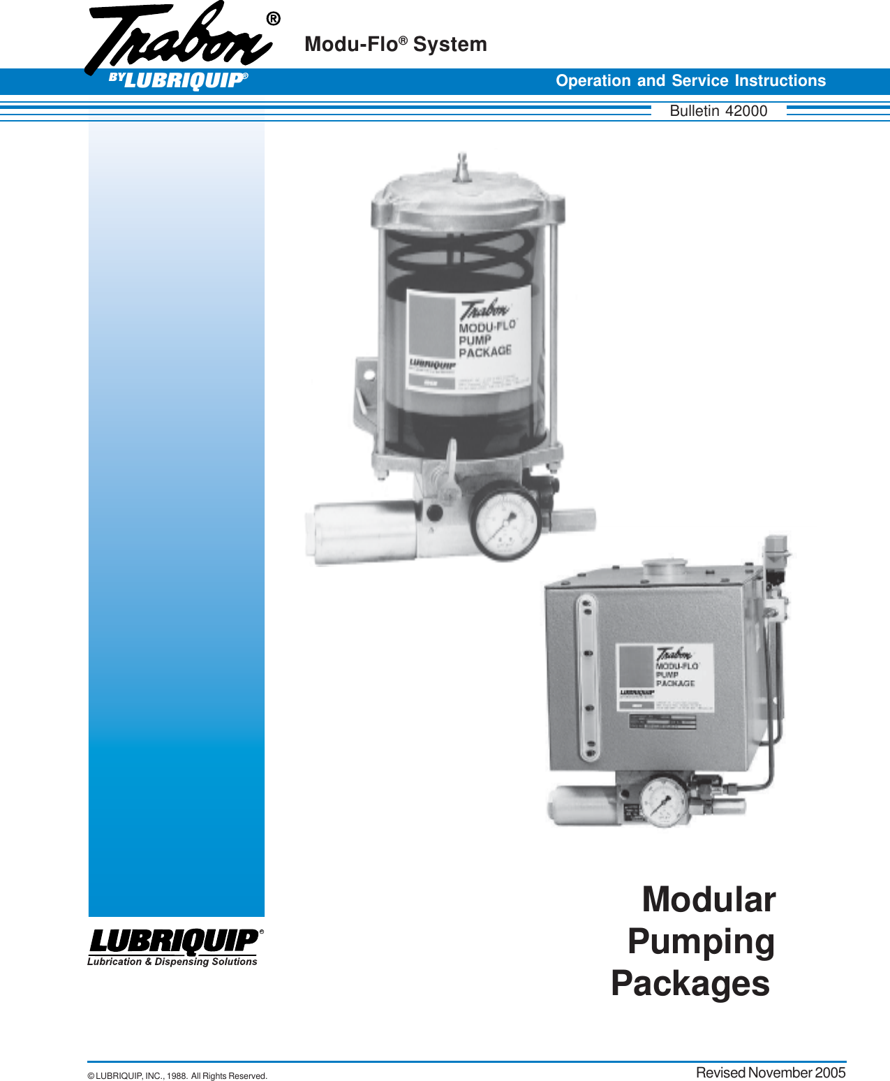 Graco Trabon Modu Flo System Users Manual 42000Cov&TofC.PMD