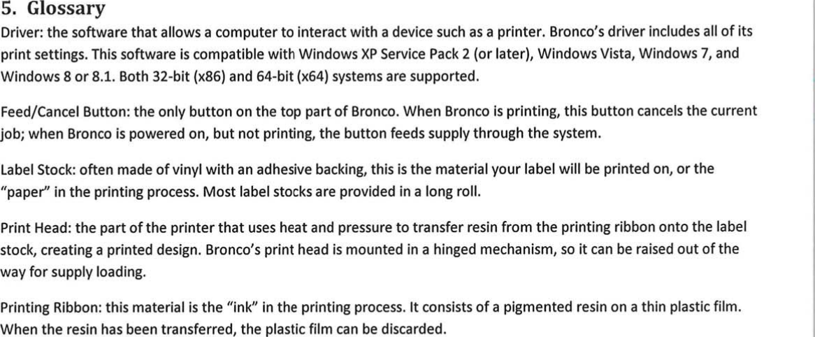 Page 13 of Graphic orporated DLB01 Label/Sign Printer User Manual GP New Bronco printer   3 
