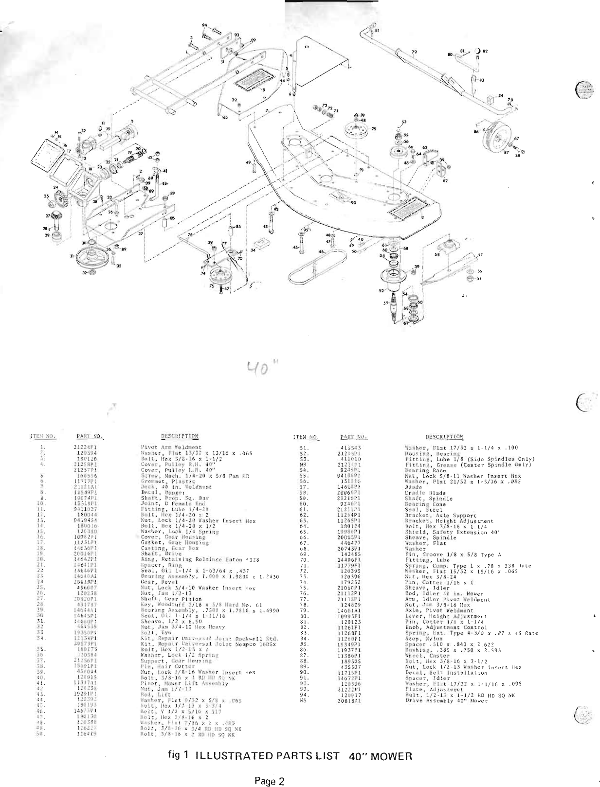 Page 2 of 9 - Gravely 21296-40 User Manual  To The 9c1fbe99-a004-4c0d-bb0f-adc5a923ed34