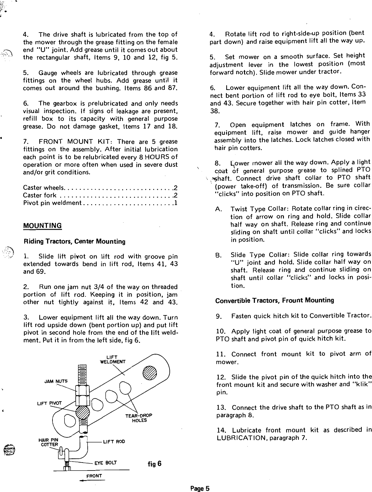 Page 5 of 9 - Gravely 21296-40 User Manual  To The 9c1fbe99-a004-4c0d-bb0f-adc5a923ed34