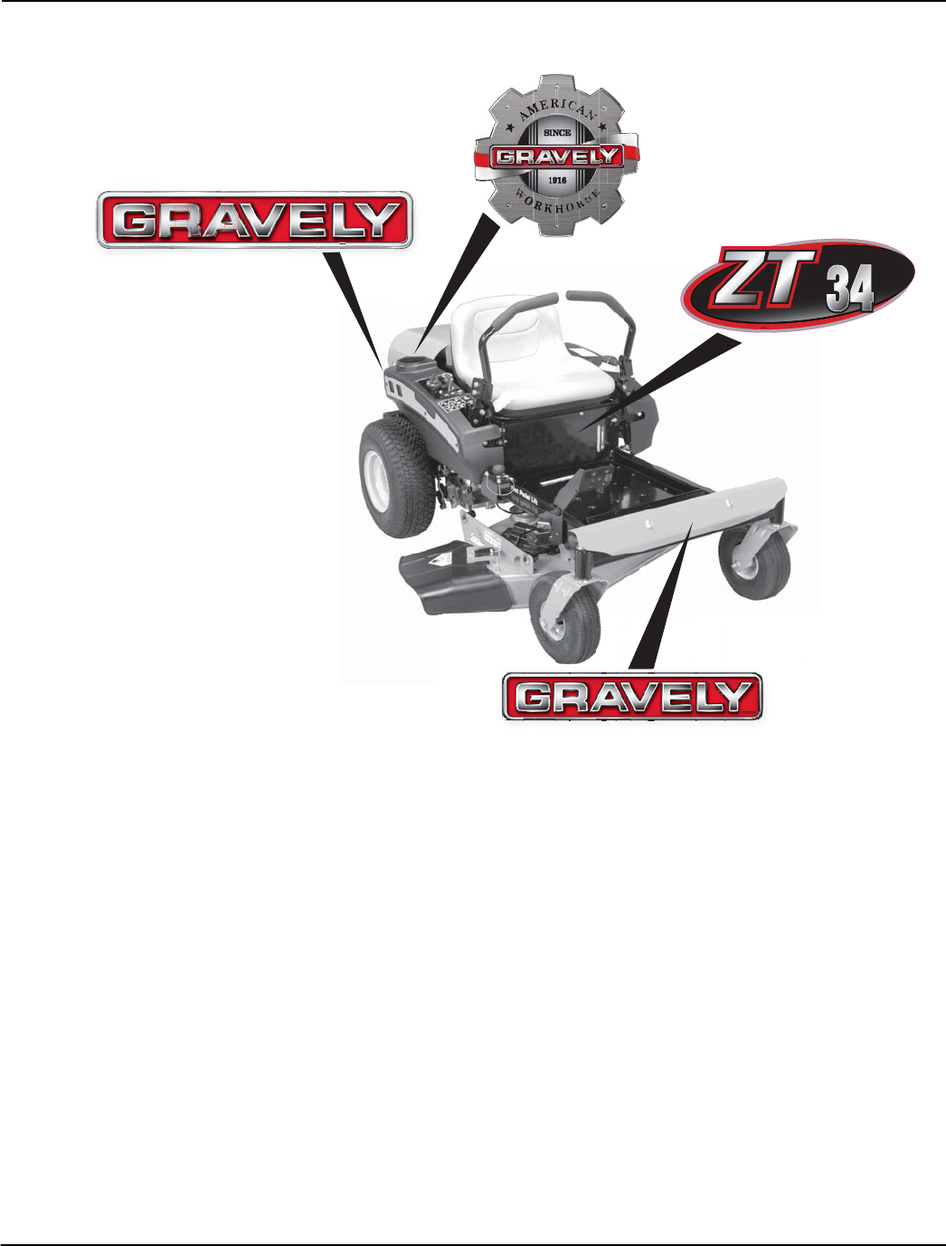 Gravely 915148 ZT 42 04043300A User Manual To The F7414269 2e69 482b