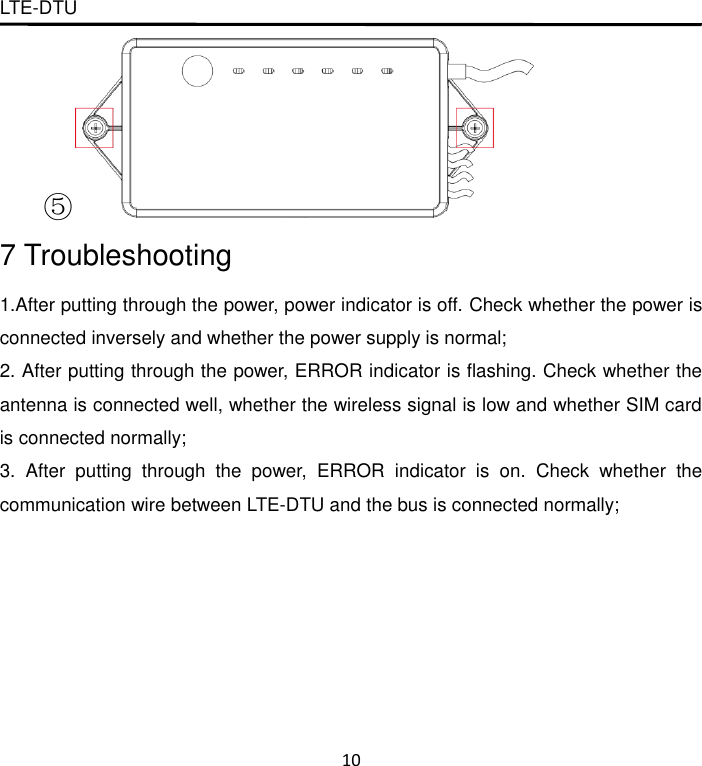 Page 14 of Gree Electric Appliances of Zhuhai IE6033CF2 LTE DTU User Manual Owner s Manual