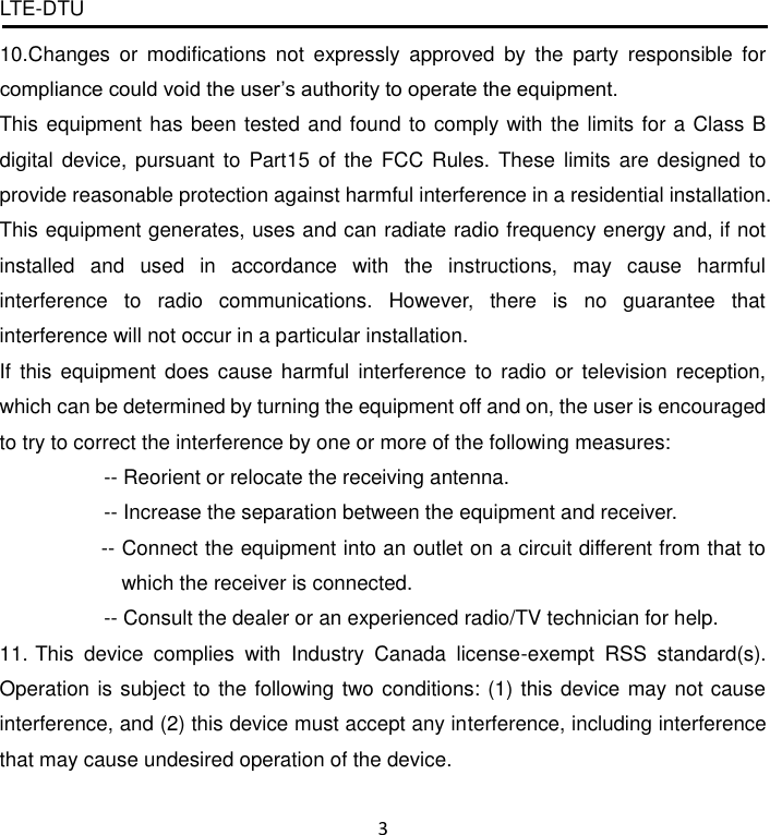 Page 7 of Gree Electric Appliances of Zhuhai IE6033CF2 LTE DTU User Manual Owner s Manual