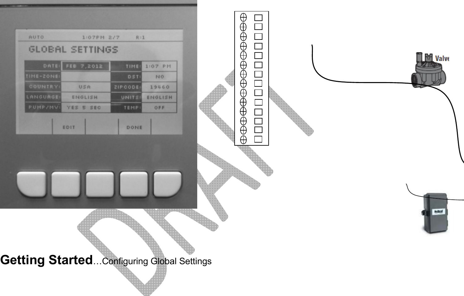                   Getting Started…Configuring Global Settings 