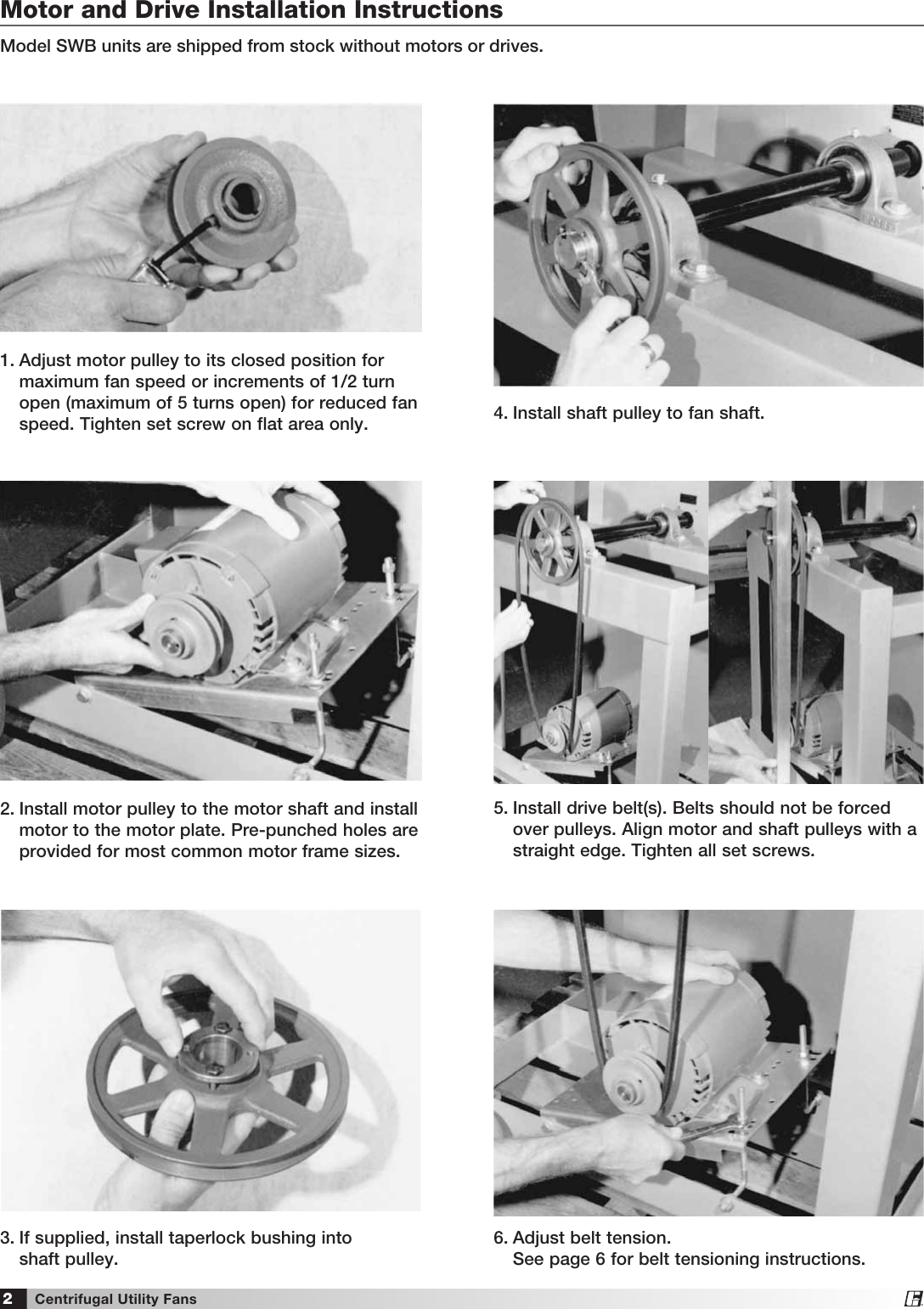 Page 2 of 8 - Greenheck-Fan Greenheck-Fan--Sfd-Users-Manual-  Greenheck-fan--sfd-users-manual