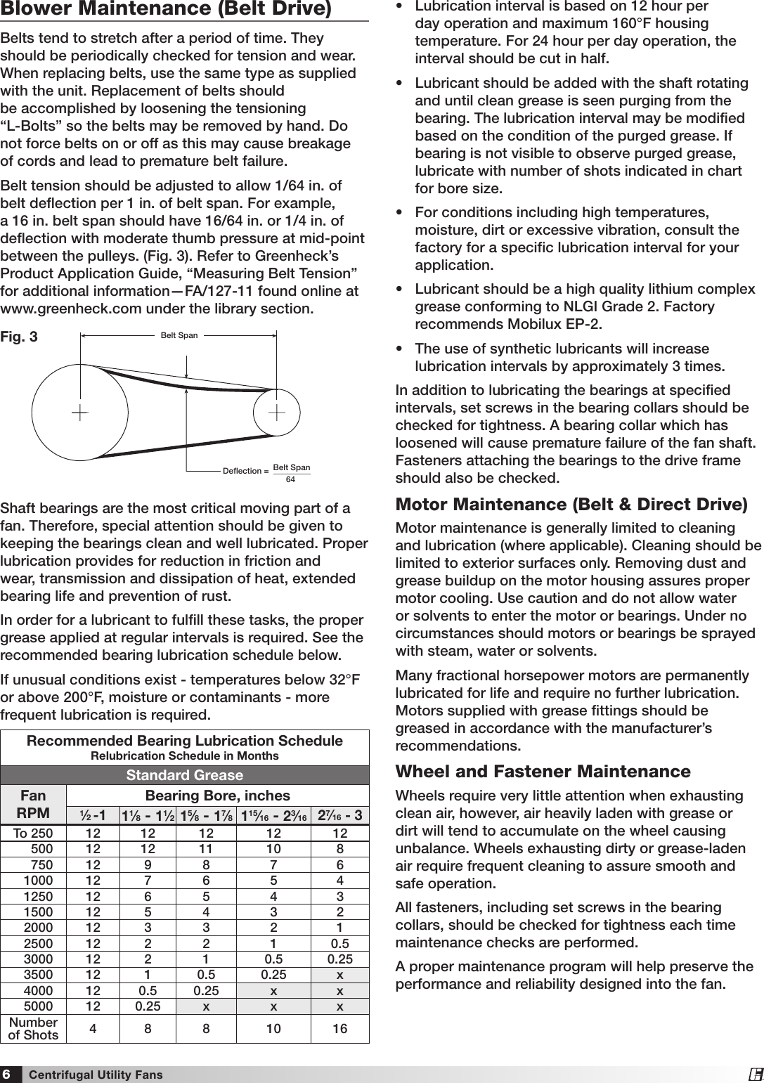 Page 6 of 8 - Greenheck-Fan Greenheck-Fan--Sfd-Users-Manual-  Greenheck-fan--sfd-users-manual