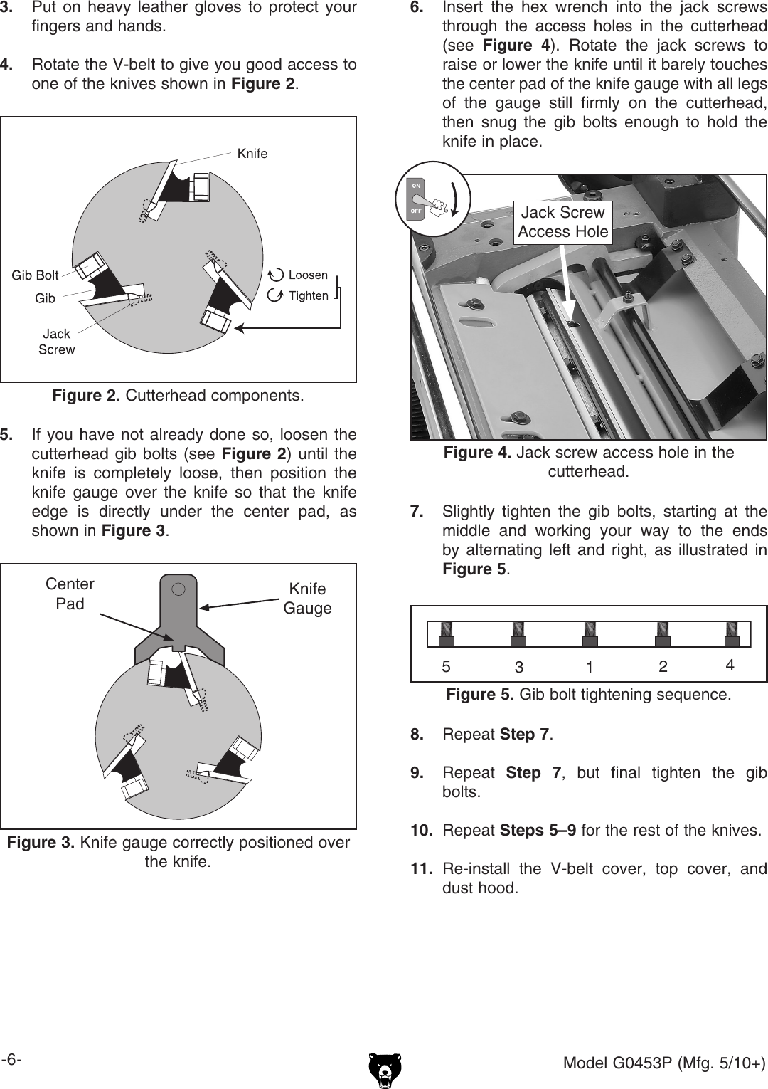 Page 6 of 8 - Grizzly G0453P User Manual  To The 7692bbdf-662b-47a3-b070-6f90ea4ec5ba