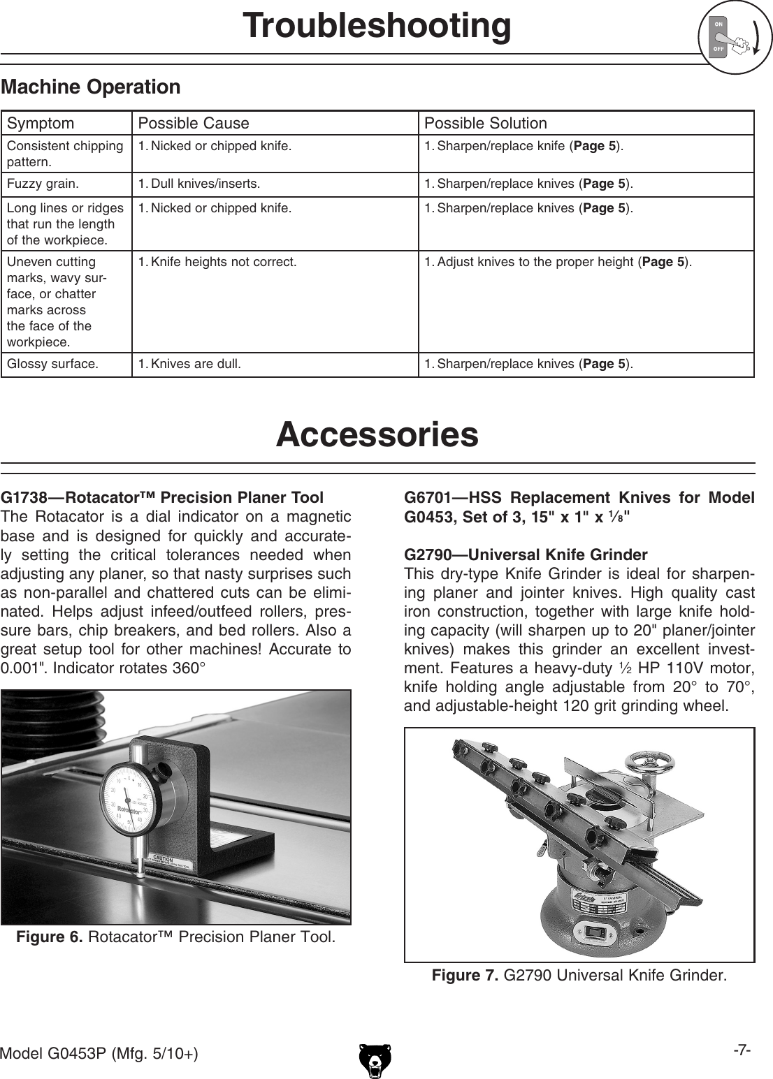 Page 7 of 8 - Grizzly G0453P User Manual  To The 7692bbdf-662b-47a3-b070-6f90ea4ec5ba