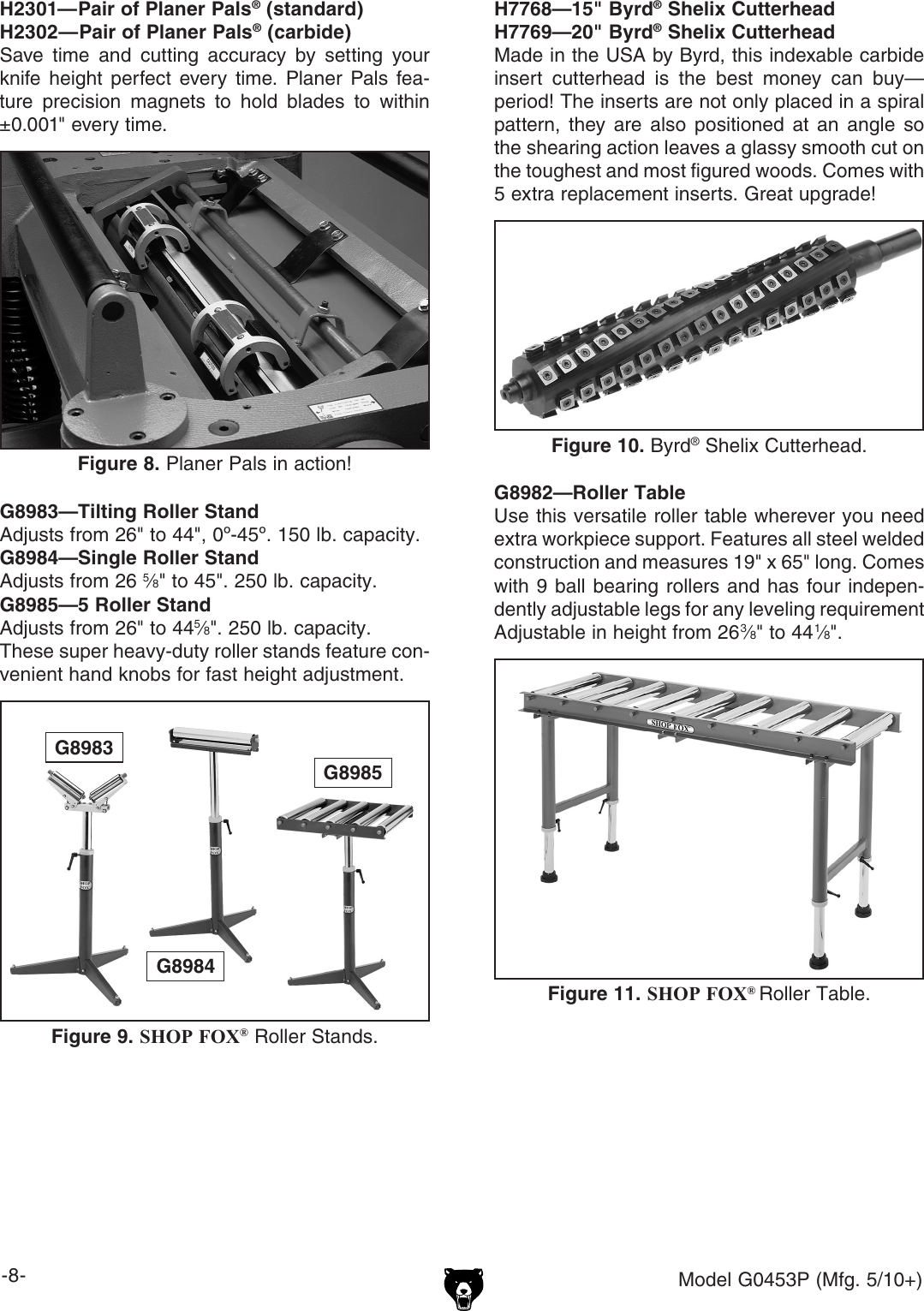 Page 8 of 8 - Grizzly G0453P User Manual  To The 7692bbdf-662b-47a3-b070-6f90ea4ec5ba