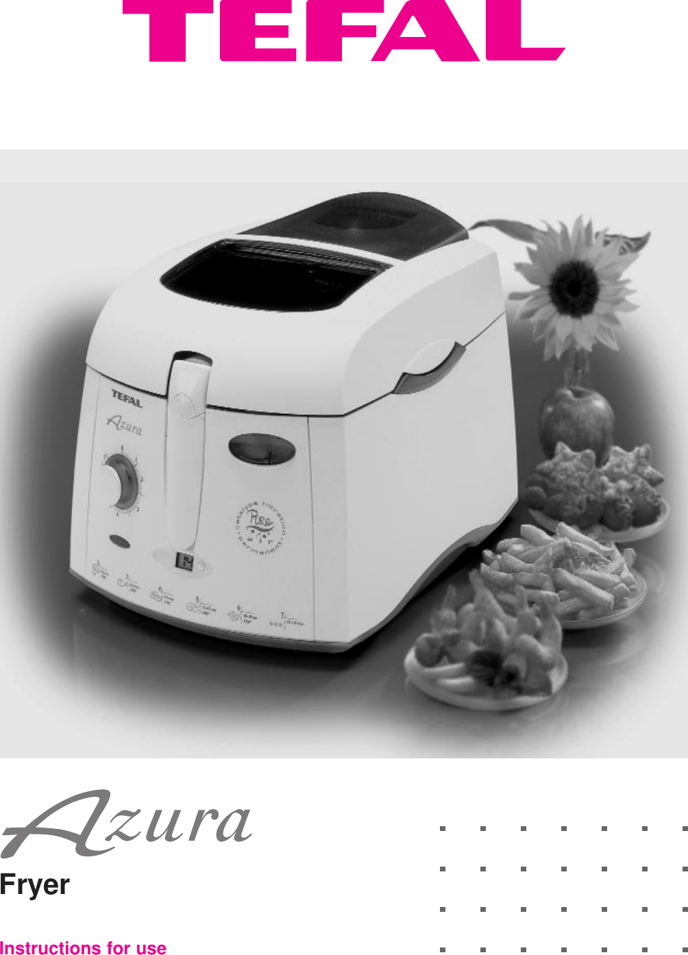 Page 1 of 12 - Groupe-Seb-Usa-T-Fal Groupe-Seb-Usa-T-Fal-Azura-Fryer-Users-Manual- Azura_GB_5062627  Groupe-seb-usa-t-fal-azura-fryer-users-manual