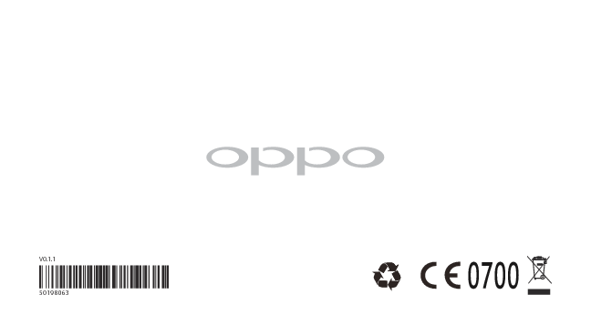 5This user manual provides the product safety information. Before using the phone, please read the Important Information Guide (IIG) carefully. OPPO have preinstalled the Quick Guide application and some operational suggestions in your device, please read both carefully.  