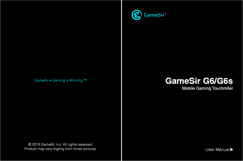 Guangzhou Chicken Run Network Technology G6 gamesir game controllers