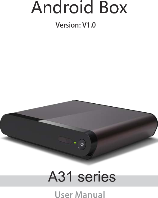 Before operating the unit,please read through this manual.