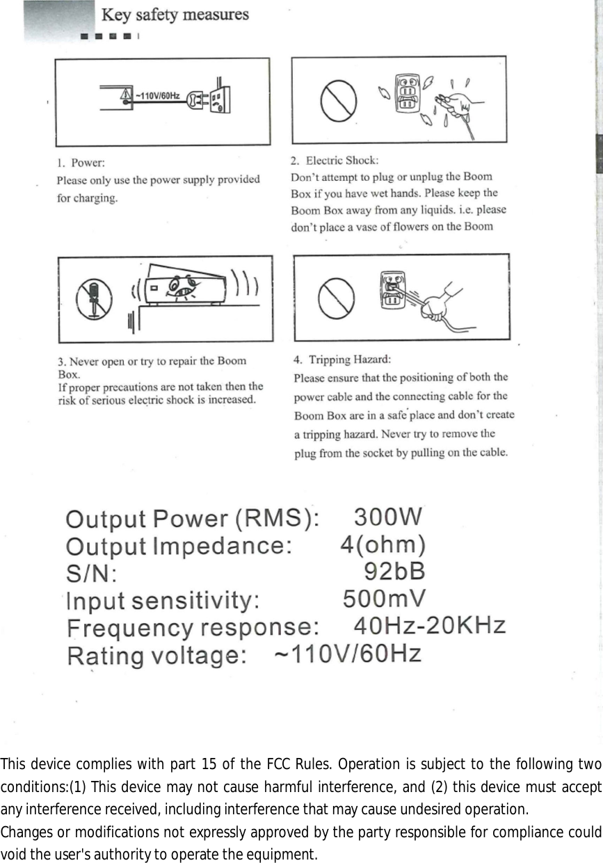 Guangzhou baiyun zunbao Digital Audio Factory SP-148BT PORTABLE ...